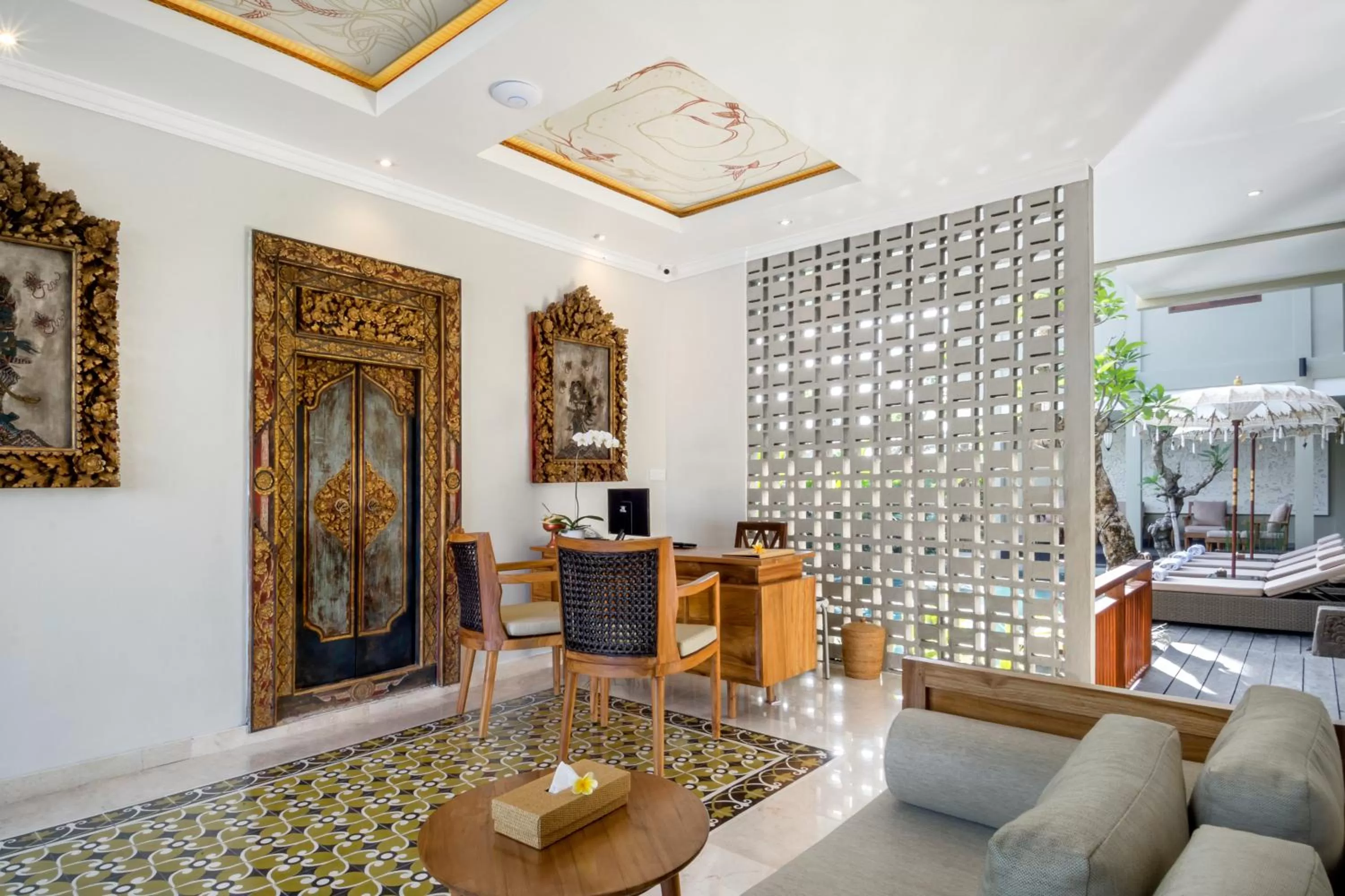 Lobby or reception in Bumi Muwa Ubud Katiklantang