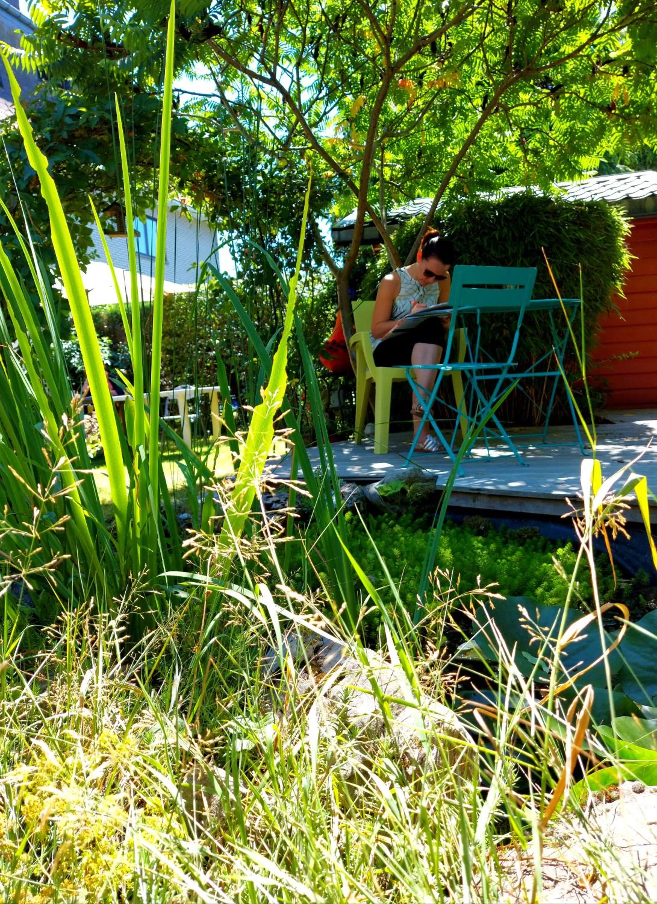 Garden in L'Atelier Bed and Breakfast