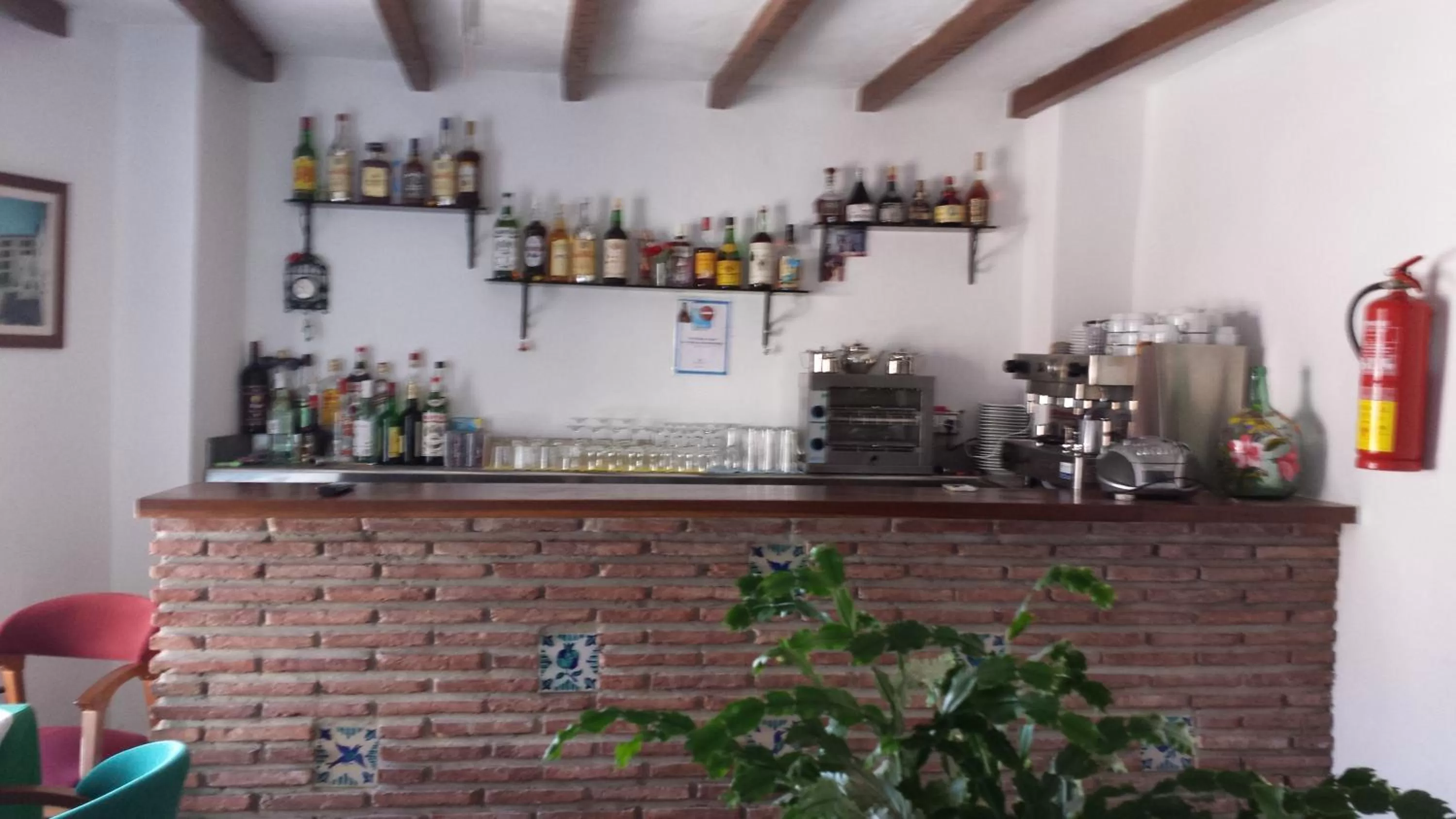 Lounge or bar in Hotel Rural Casares