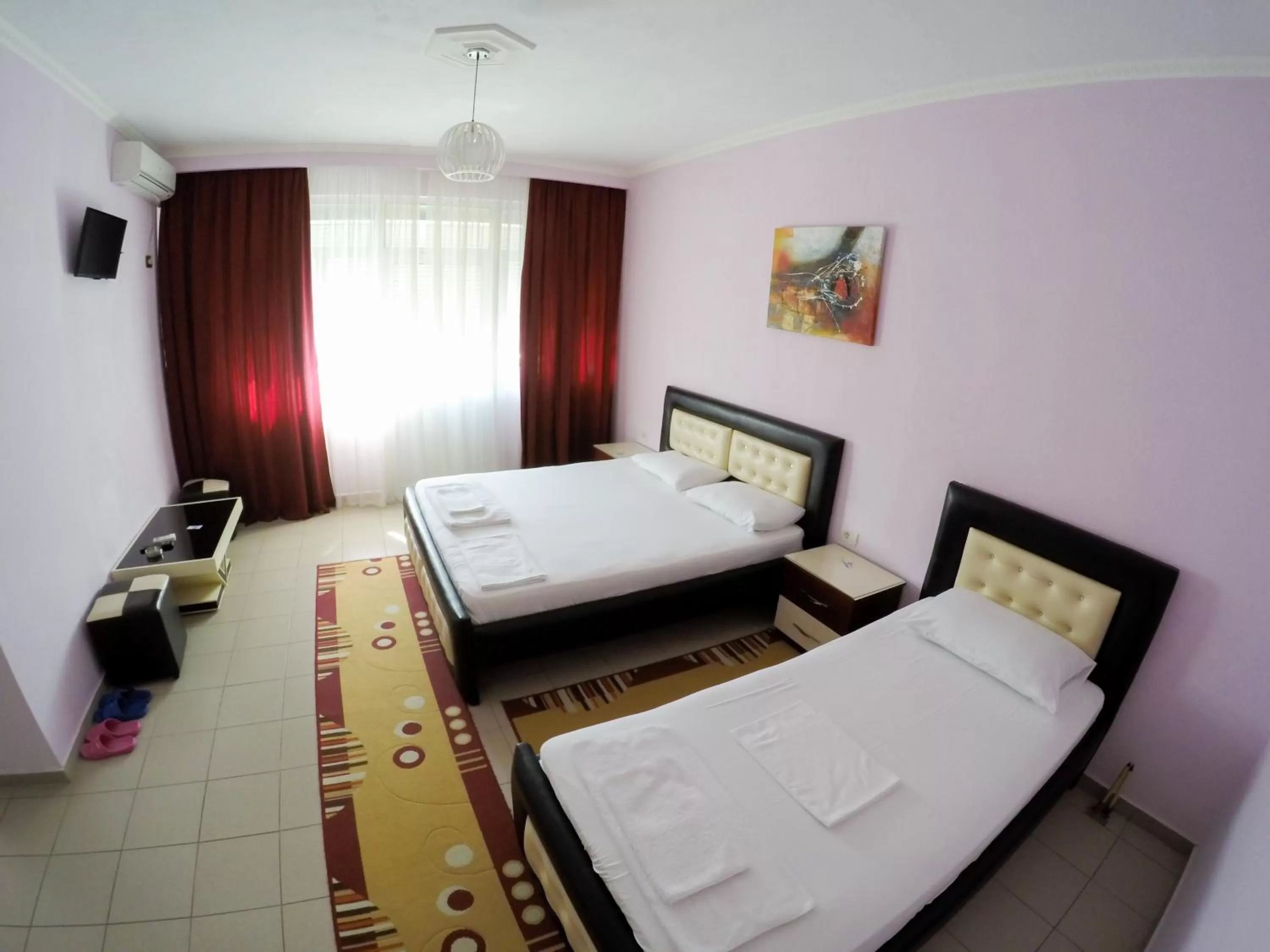 Bed in Hotel Freskia