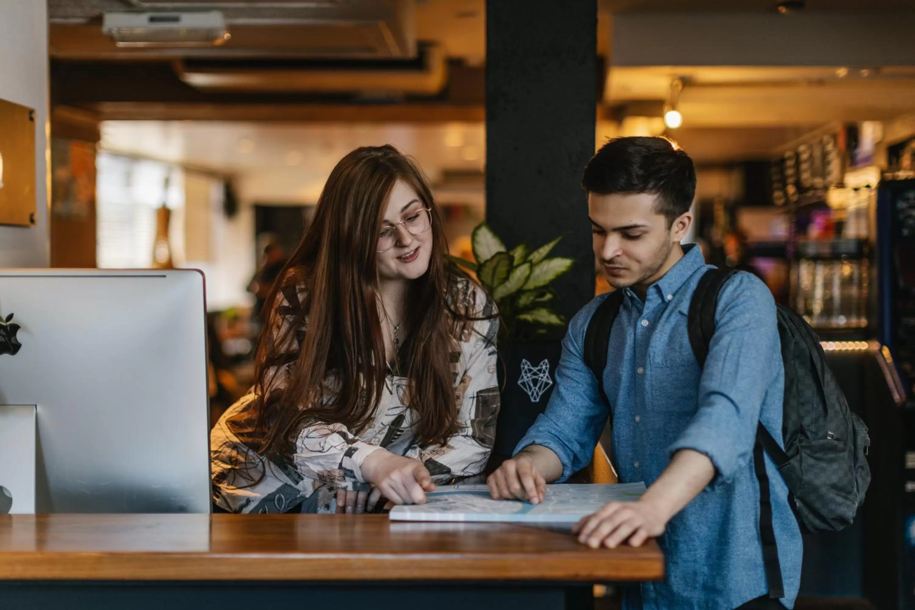 Lobby or reception in Siberia Bar & Hotel