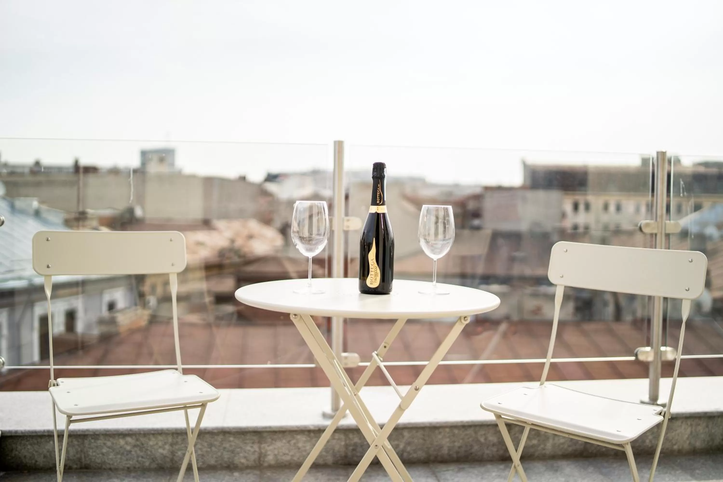 View (from property/room) in New Era Hotel Old Town Party Zone Bucharest- parking with fee nearby - NOT at the hotel !