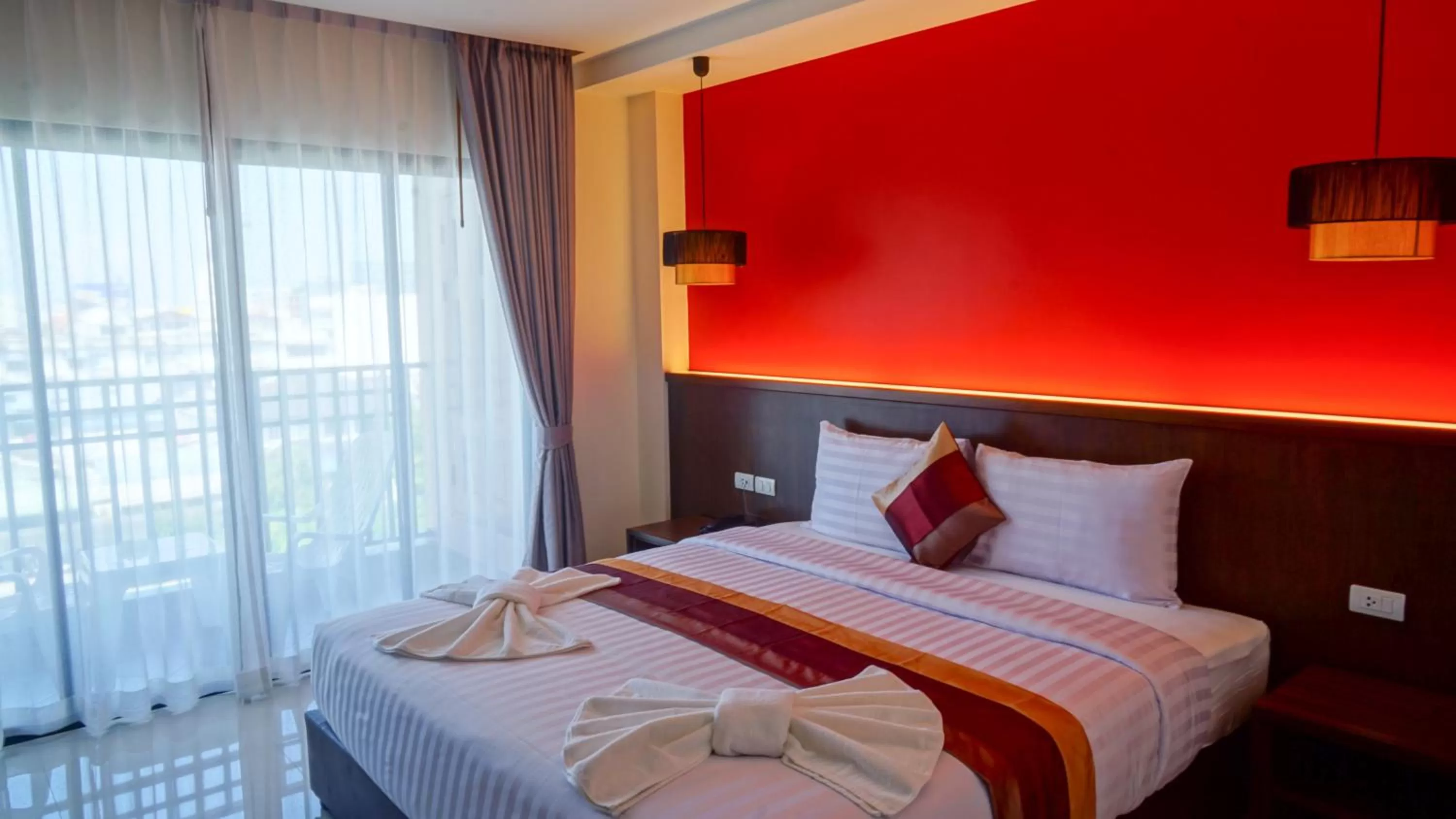 Bed in VISA Hotel Hua Hin - SHA Plus