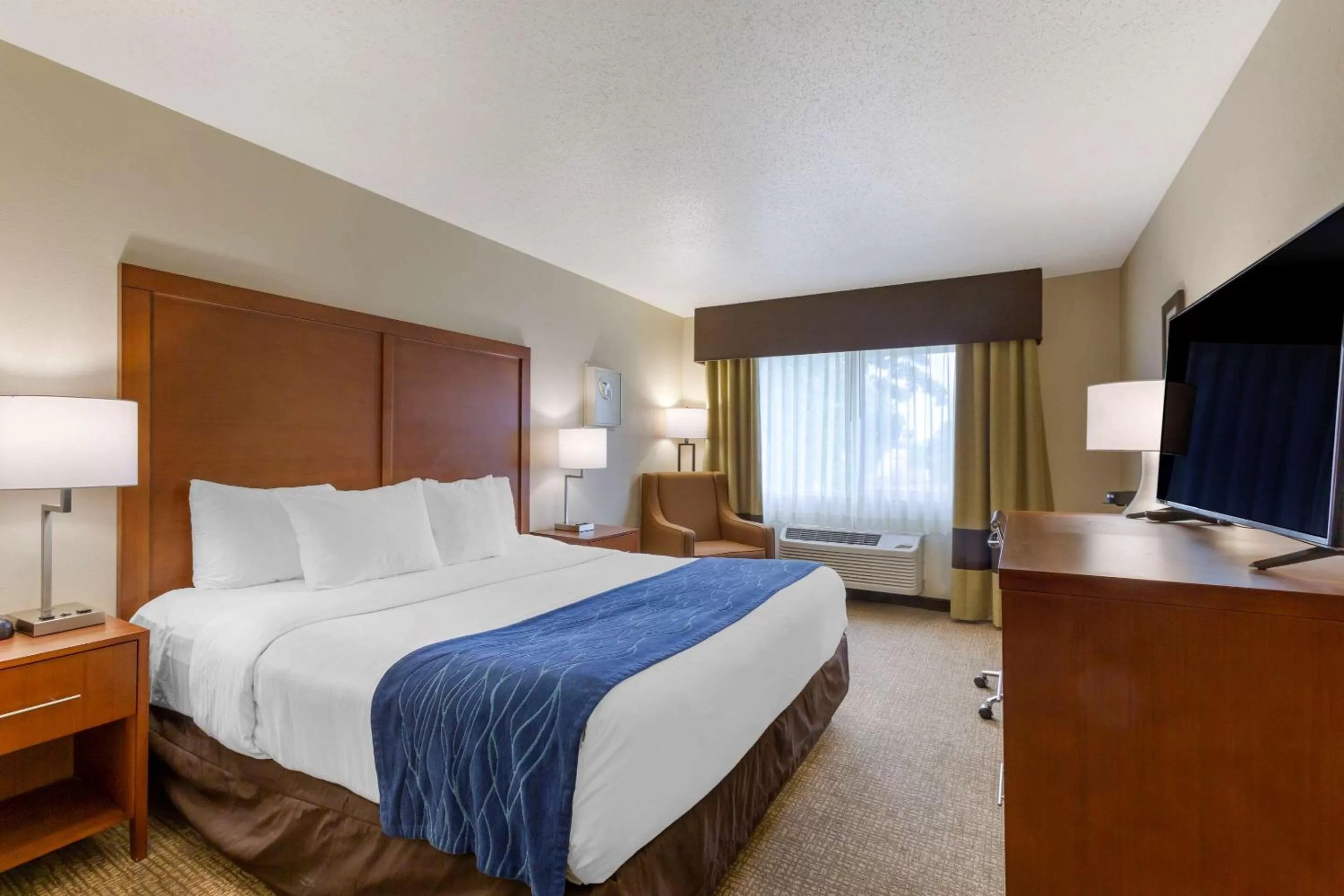 Photo of the whole room, Bed in Comfort Inn Medford South