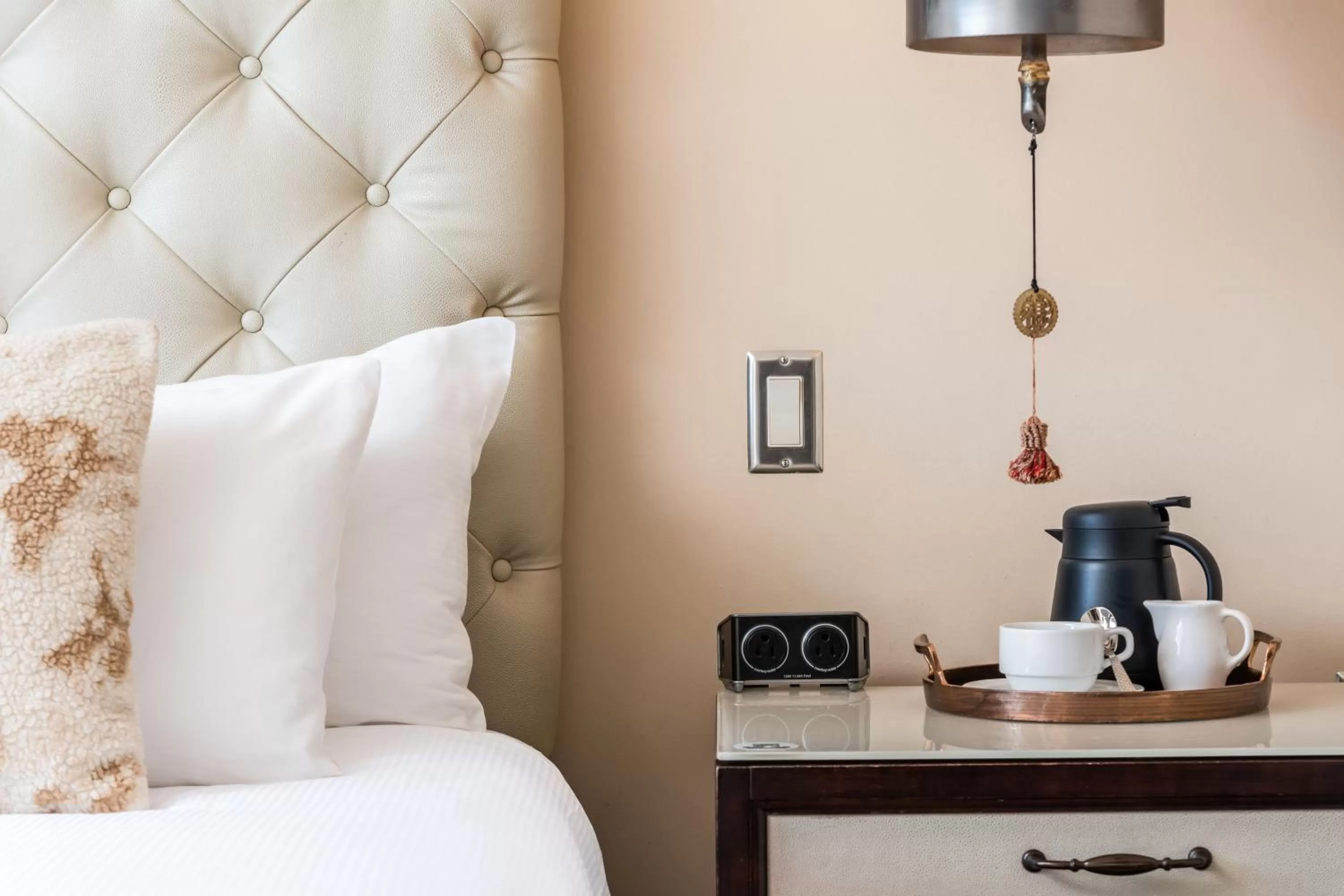 Bed in National Hotel, An Adult Only Oceanfront Resort