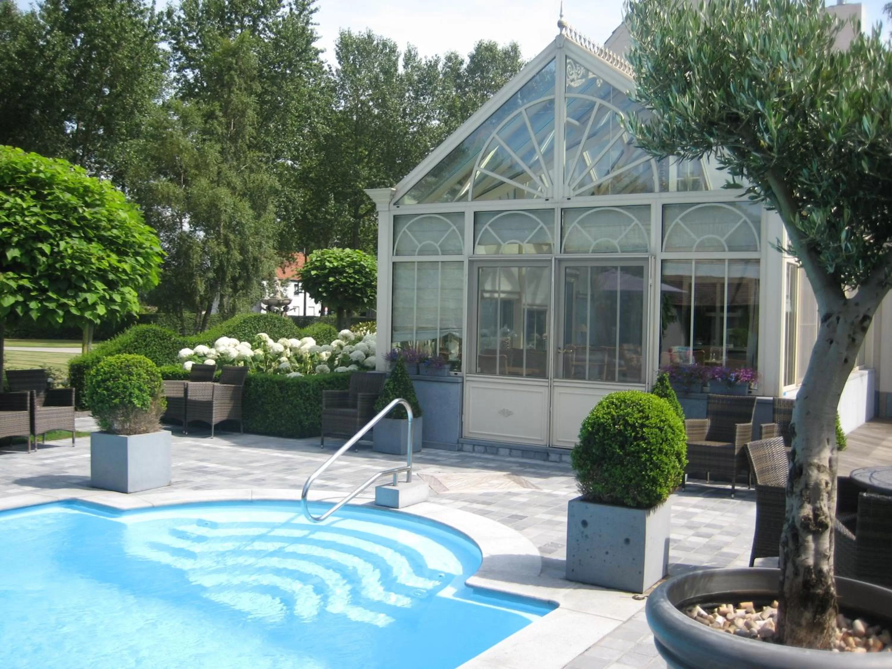 Balcony/Terrace in Boutique hotel Het Bloemenhof