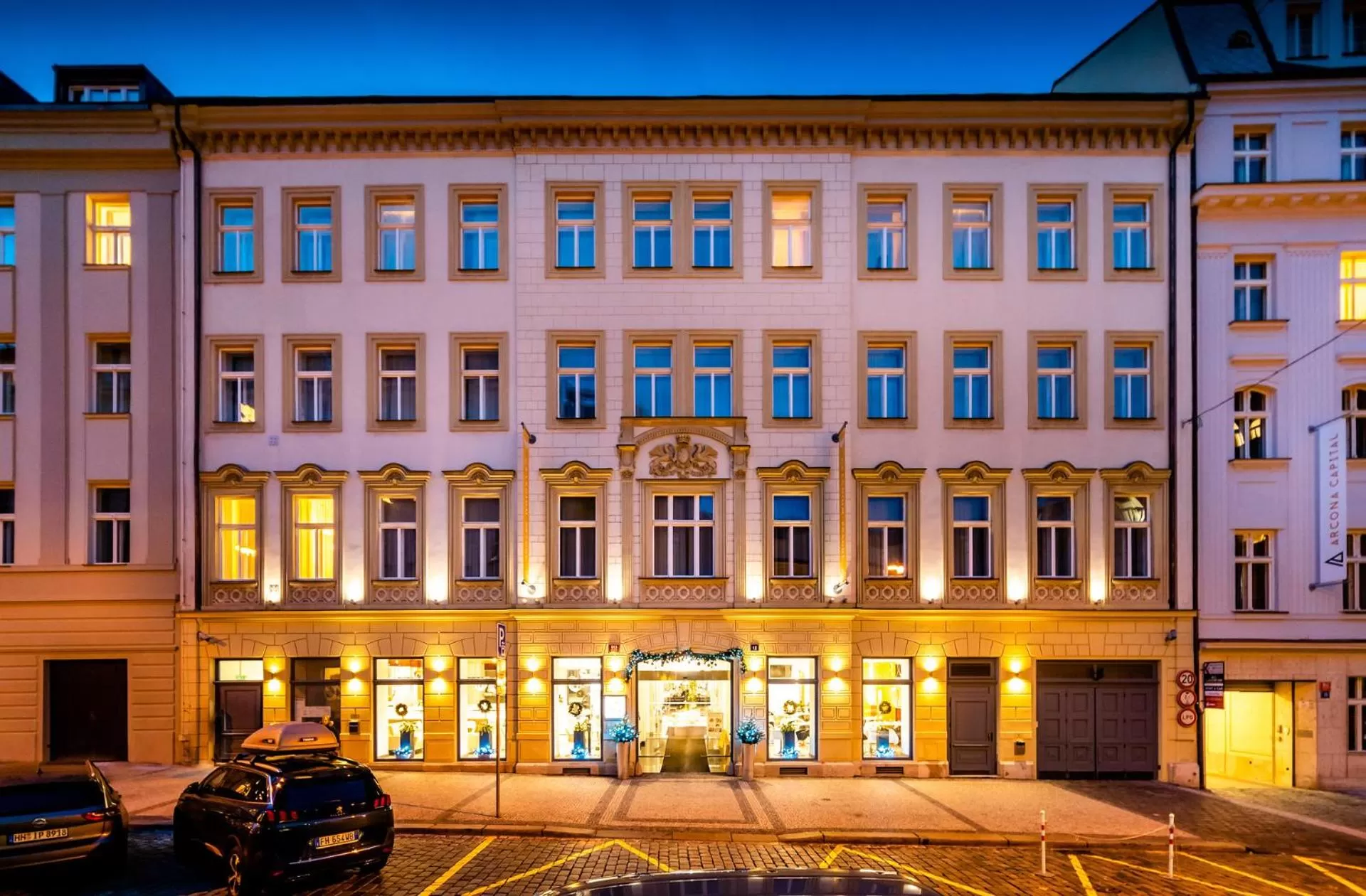 Facade/entrance in Grandium Hotel Prague