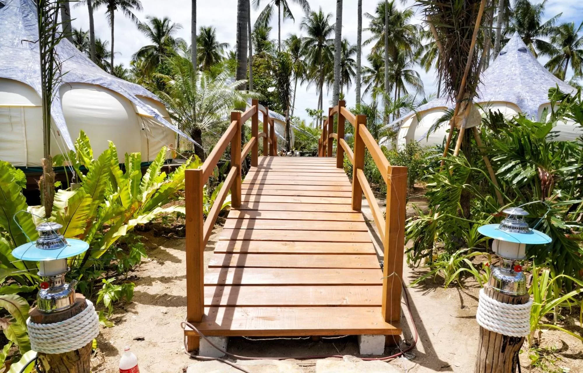 Garden in Nacpan Beach Glamping Managed by H Hospitality Group