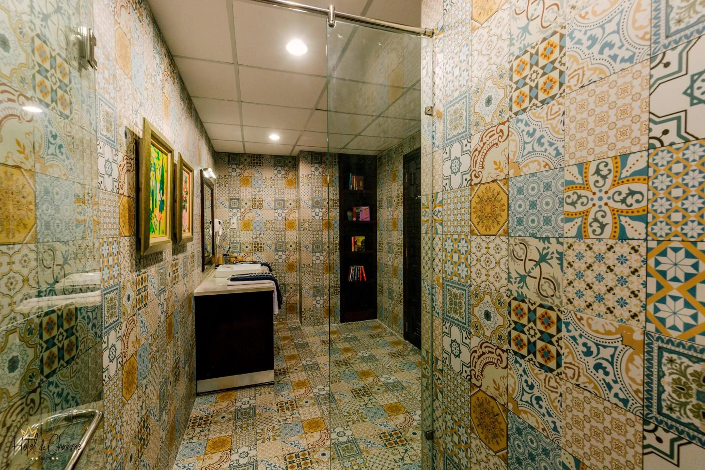 Bathroom in Prostyle Hotel Ho Chi Minh プロスタイルホテルホーチミン