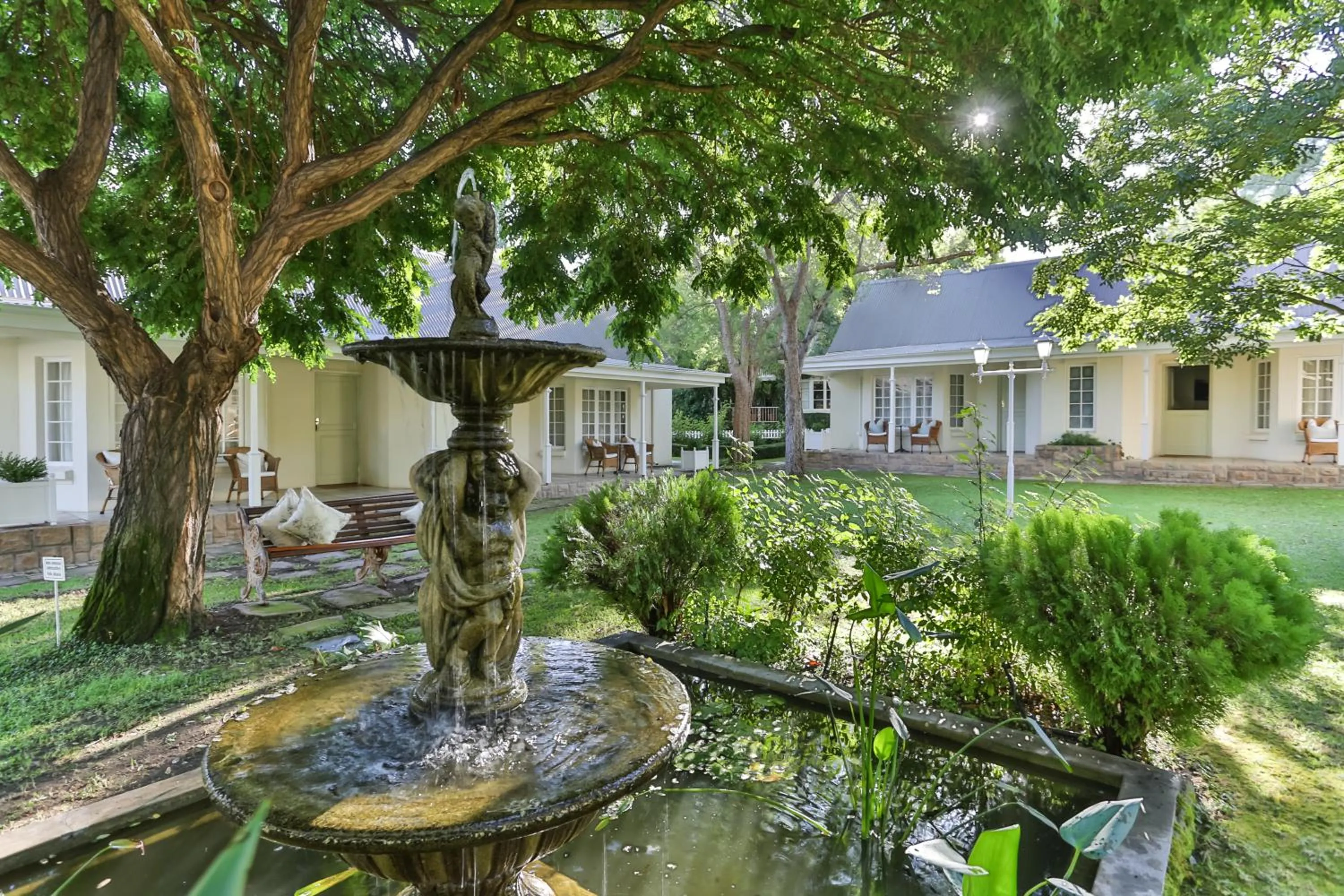 Patio in Rosenhof Boutique Hotel