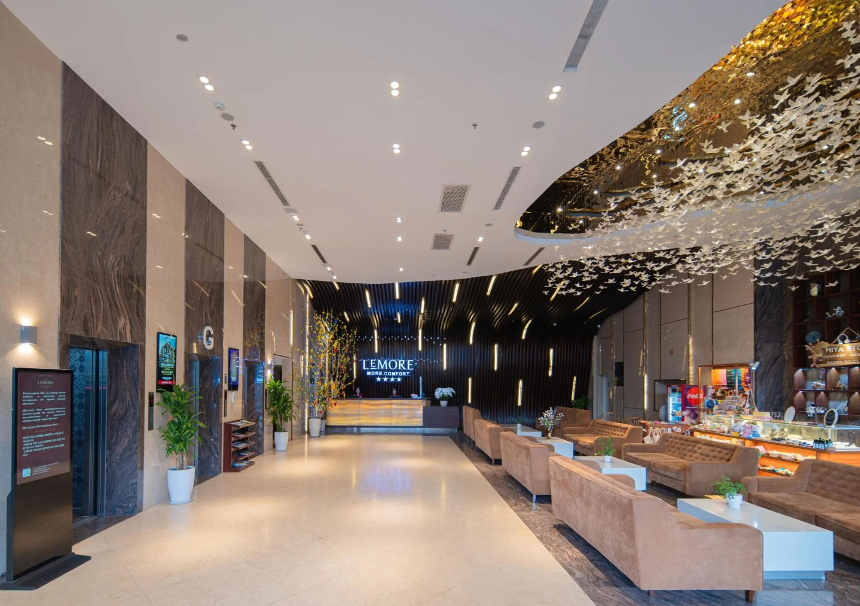 Lobby or reception in LeMore Hotel Nha Trang