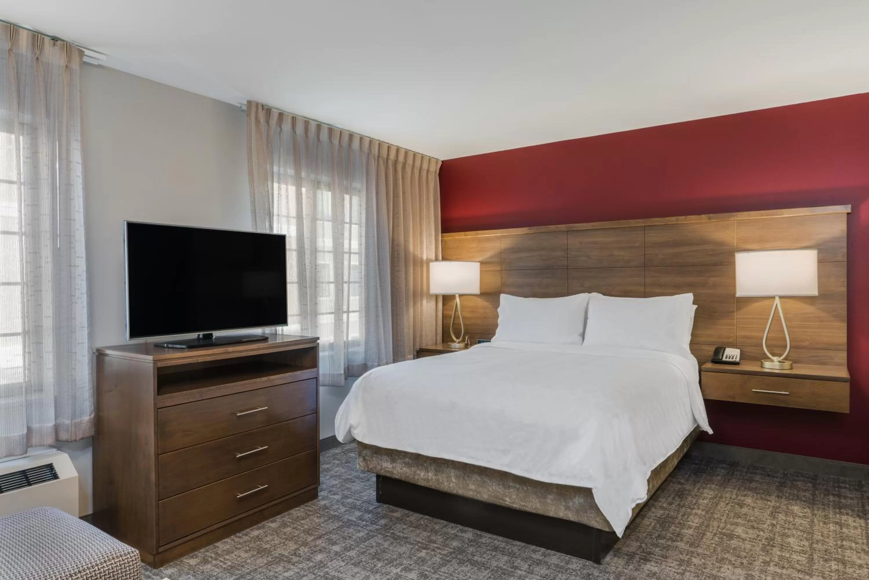 Bedroom, Bed in Staybridge Suites Anchorage by IHG