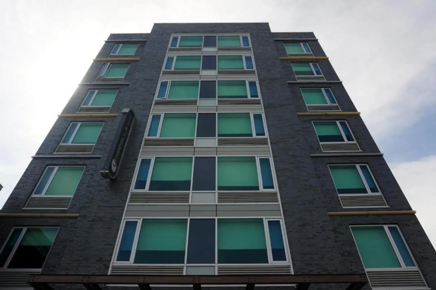 Property building in Umbrella Hotel Bronx