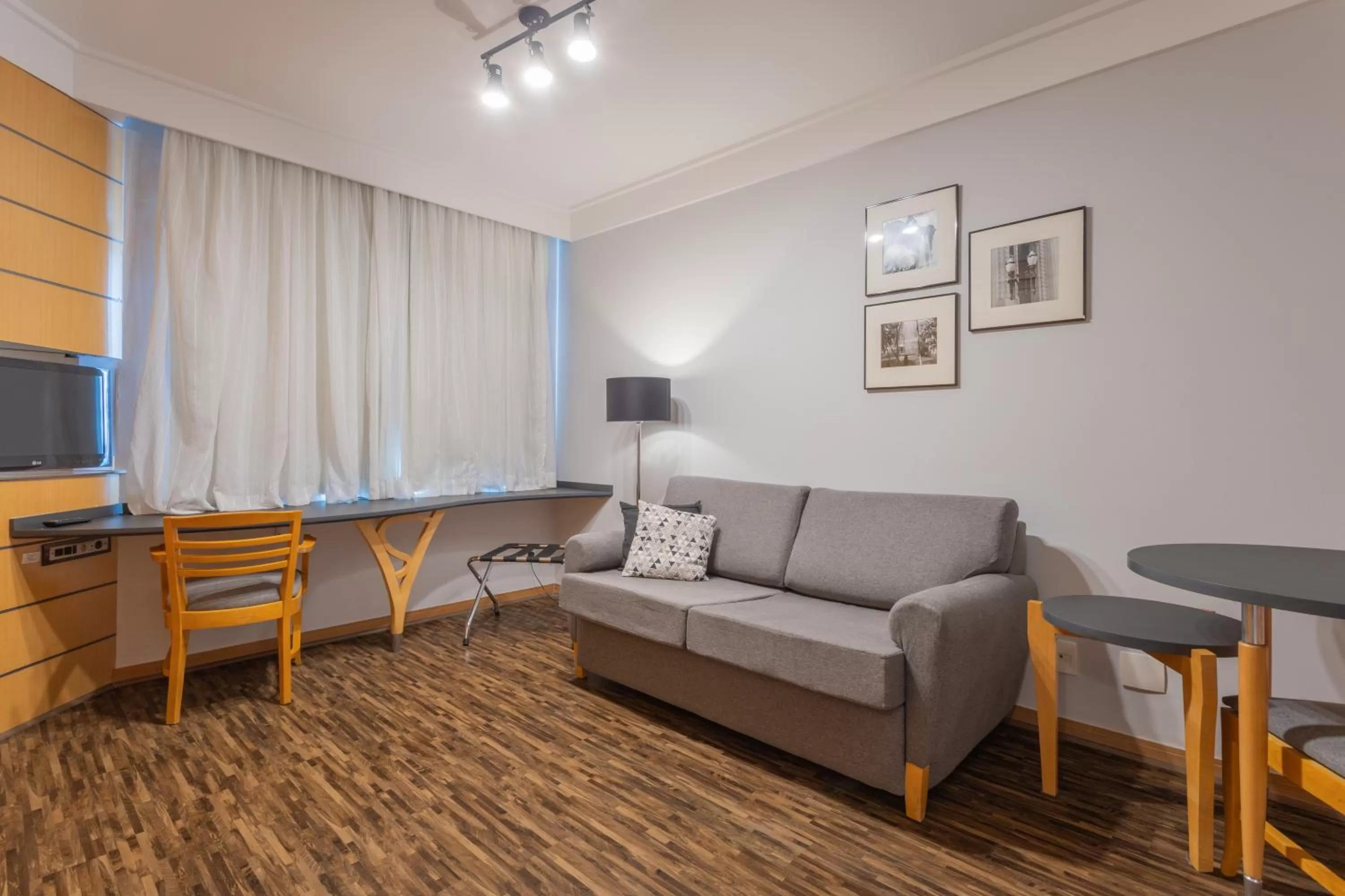 Living room in Green Place Ibirapuera