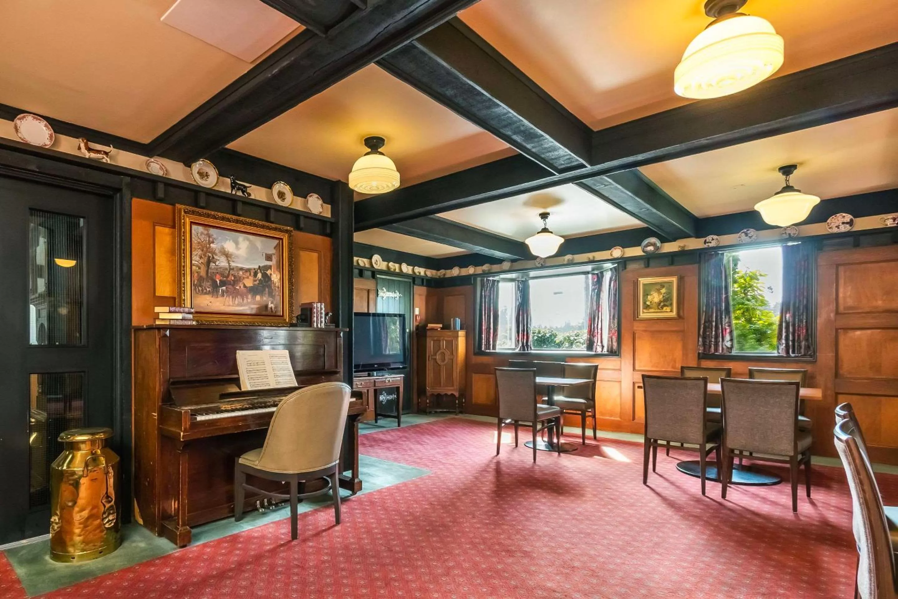 Breakfast in Quality Inn Waddling Dog