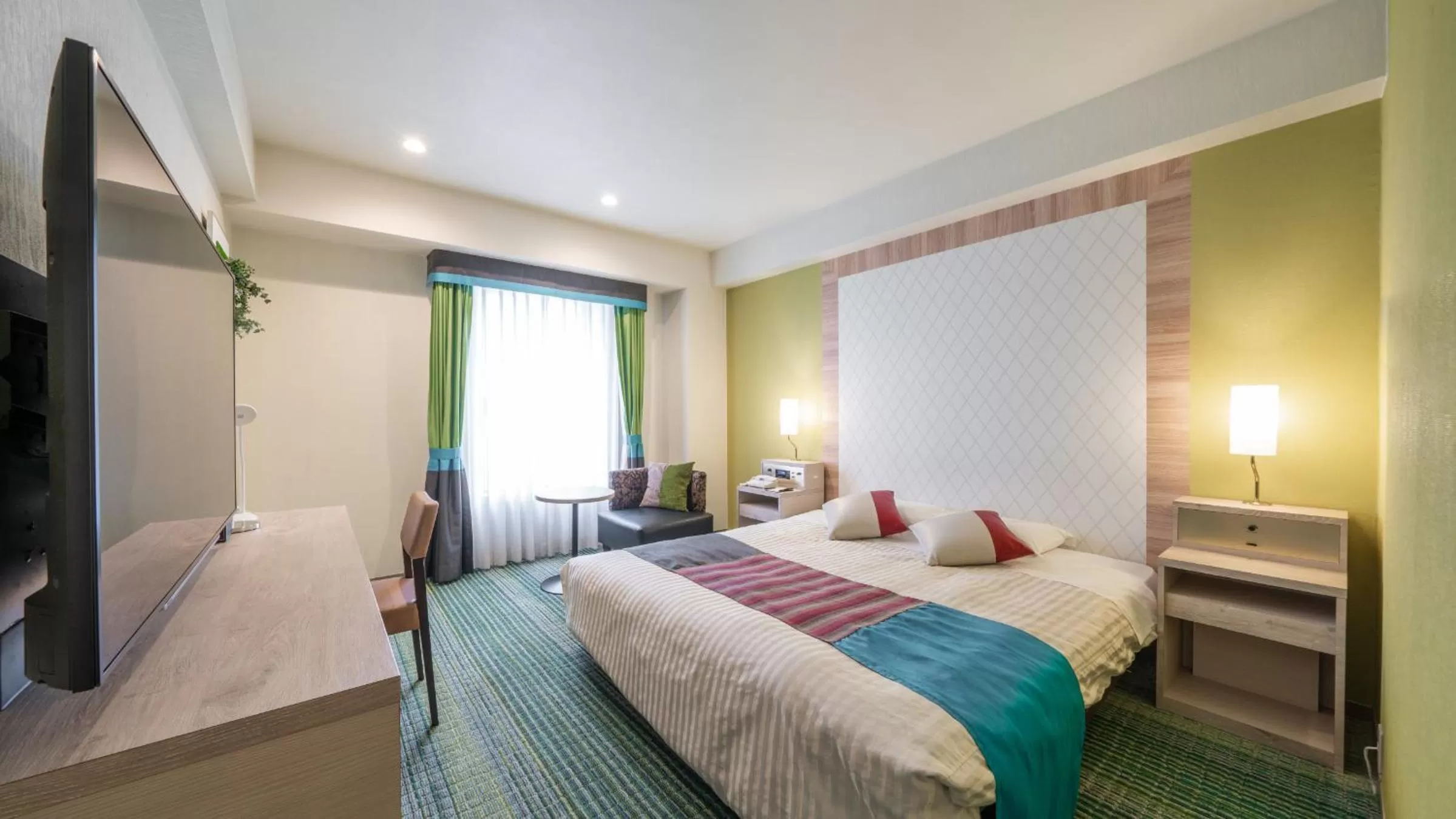 Bed in New Otani Inn Sapporo