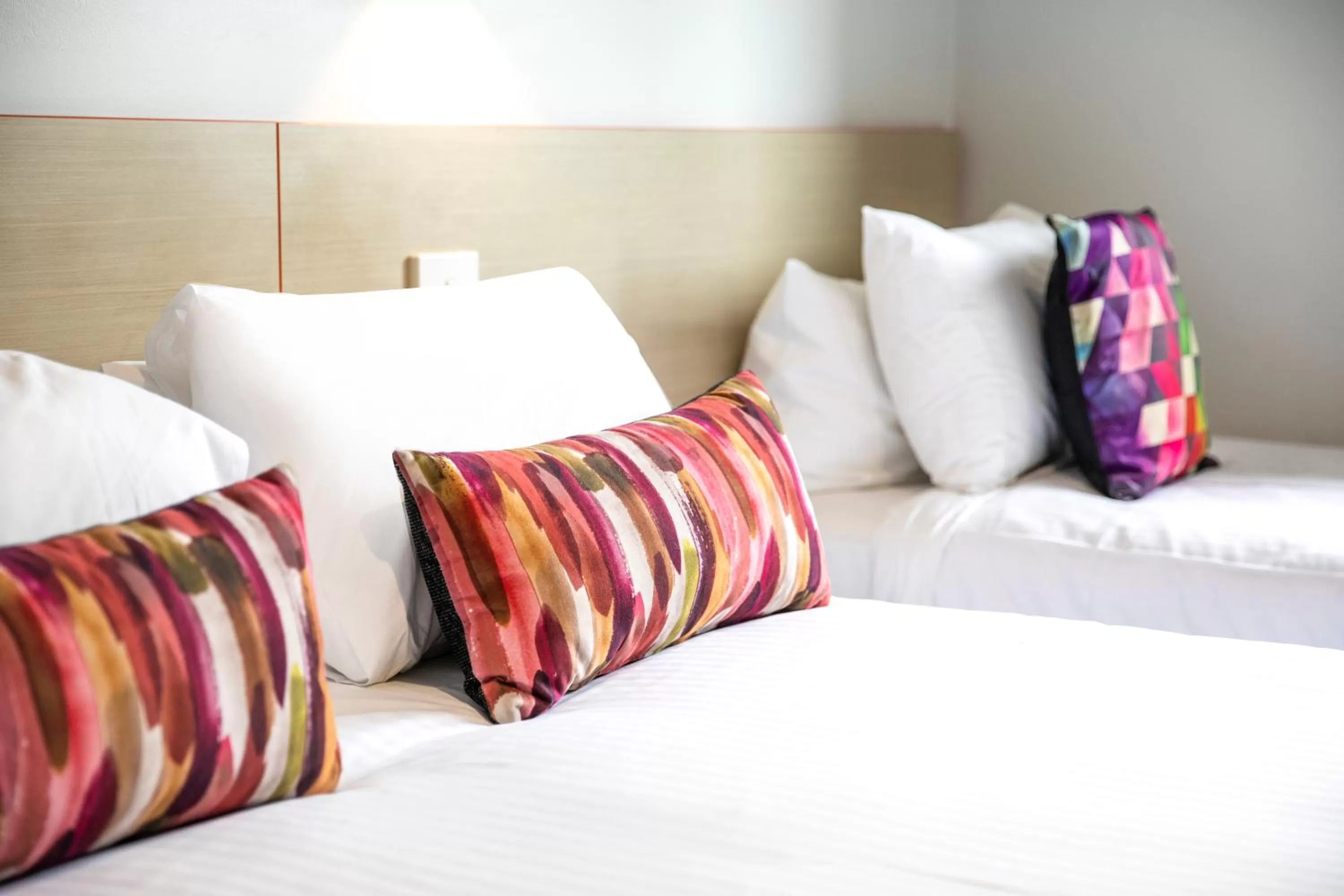 Decorative detail, Bed in Nightcap at Ashley Hotel