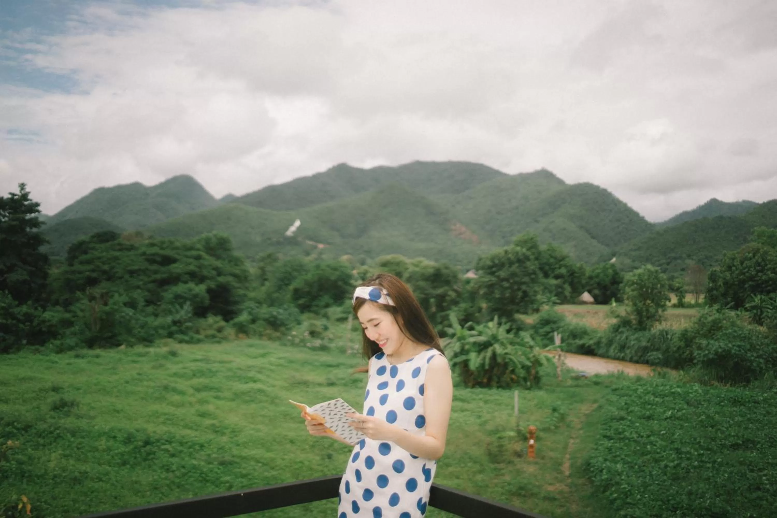 Mountain view in Aether Pai Villa