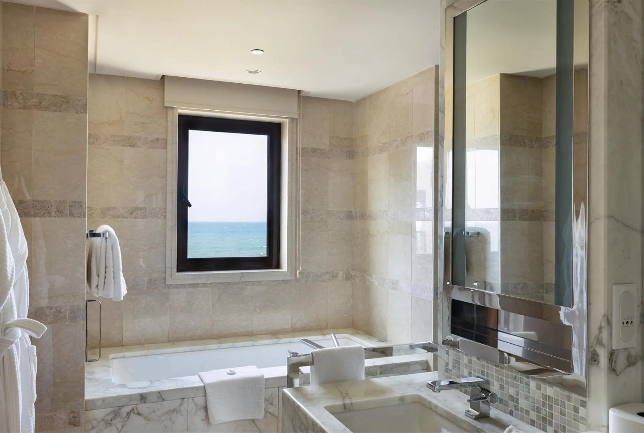 Bathroom in Four Seasons Hotel Tunis