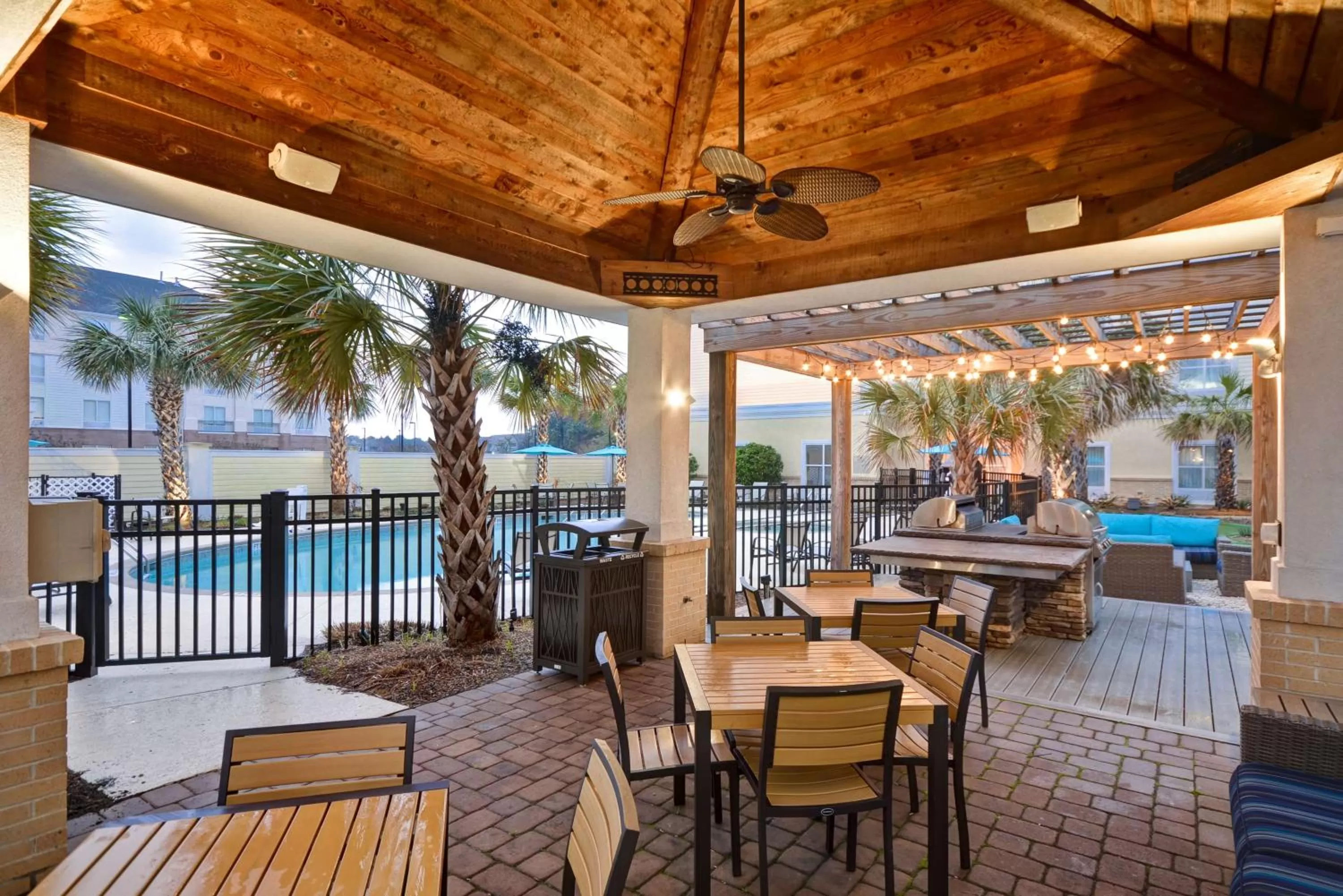 Patio in Homewood Suites by Hilton Wilmington/Mayfaire, NC