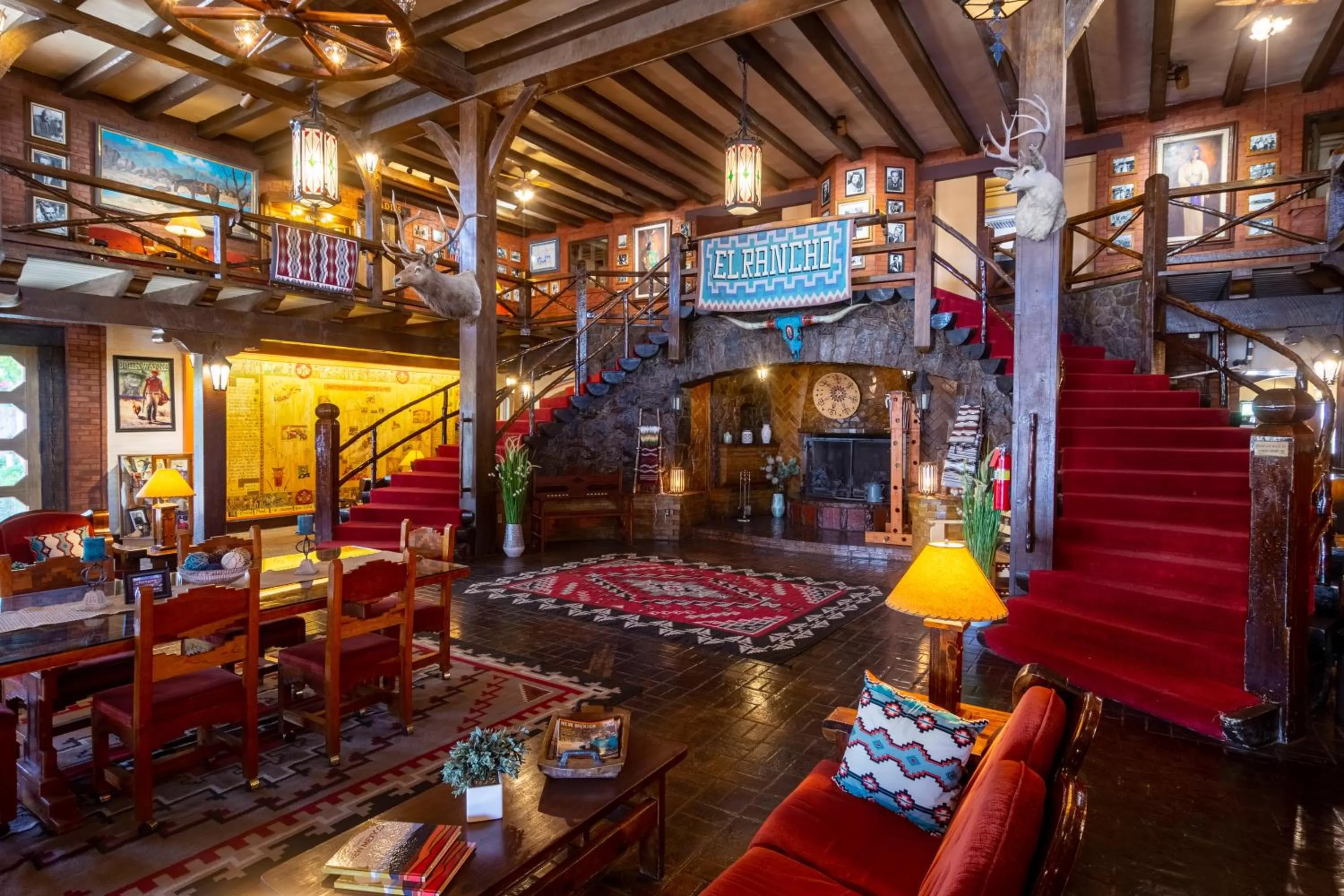 Lobby or reception in Hotel El Rancho