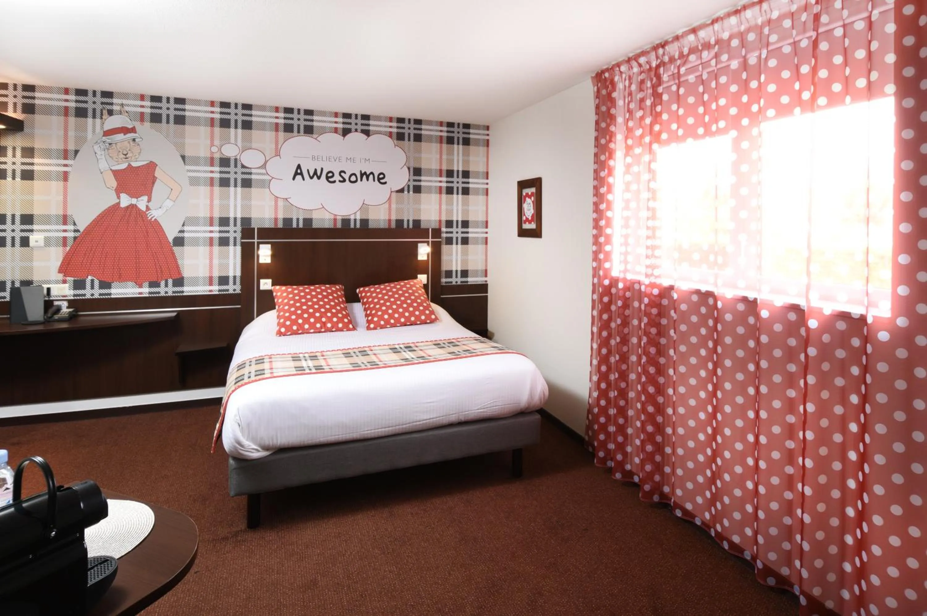 Bed in Logis Boutique Hotel Novalis