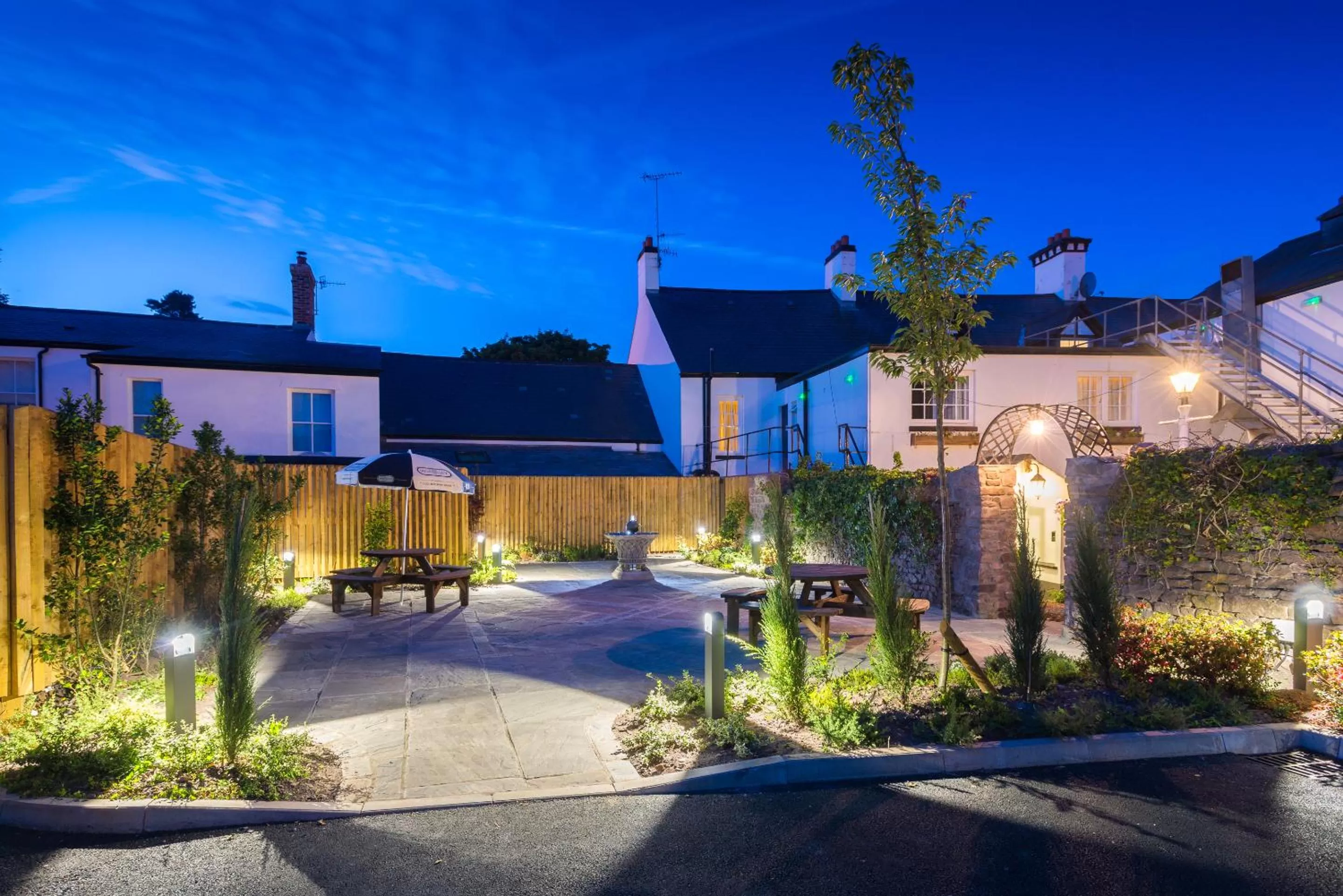 Property building in Three Salmons Hotel