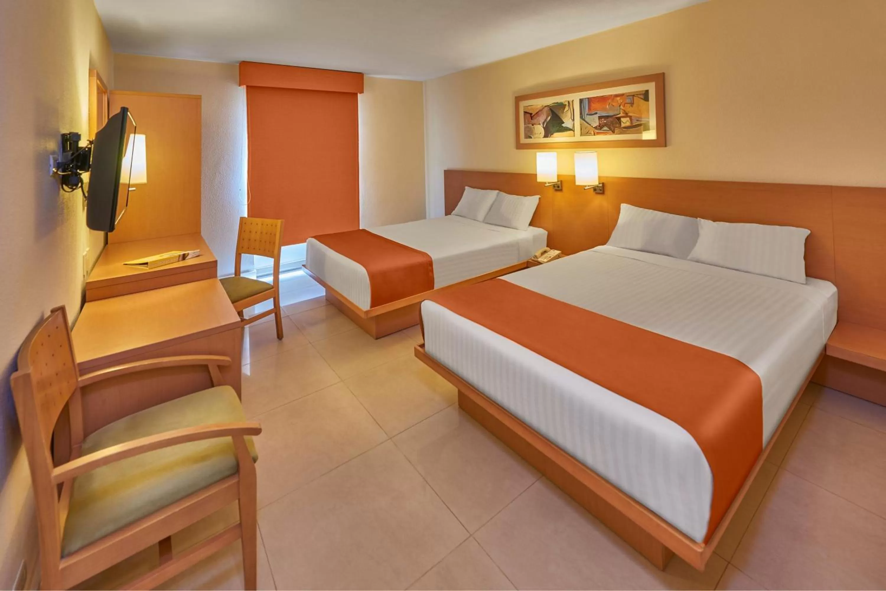 Bedroom, Bed in City Express by Marriott Mazatlan