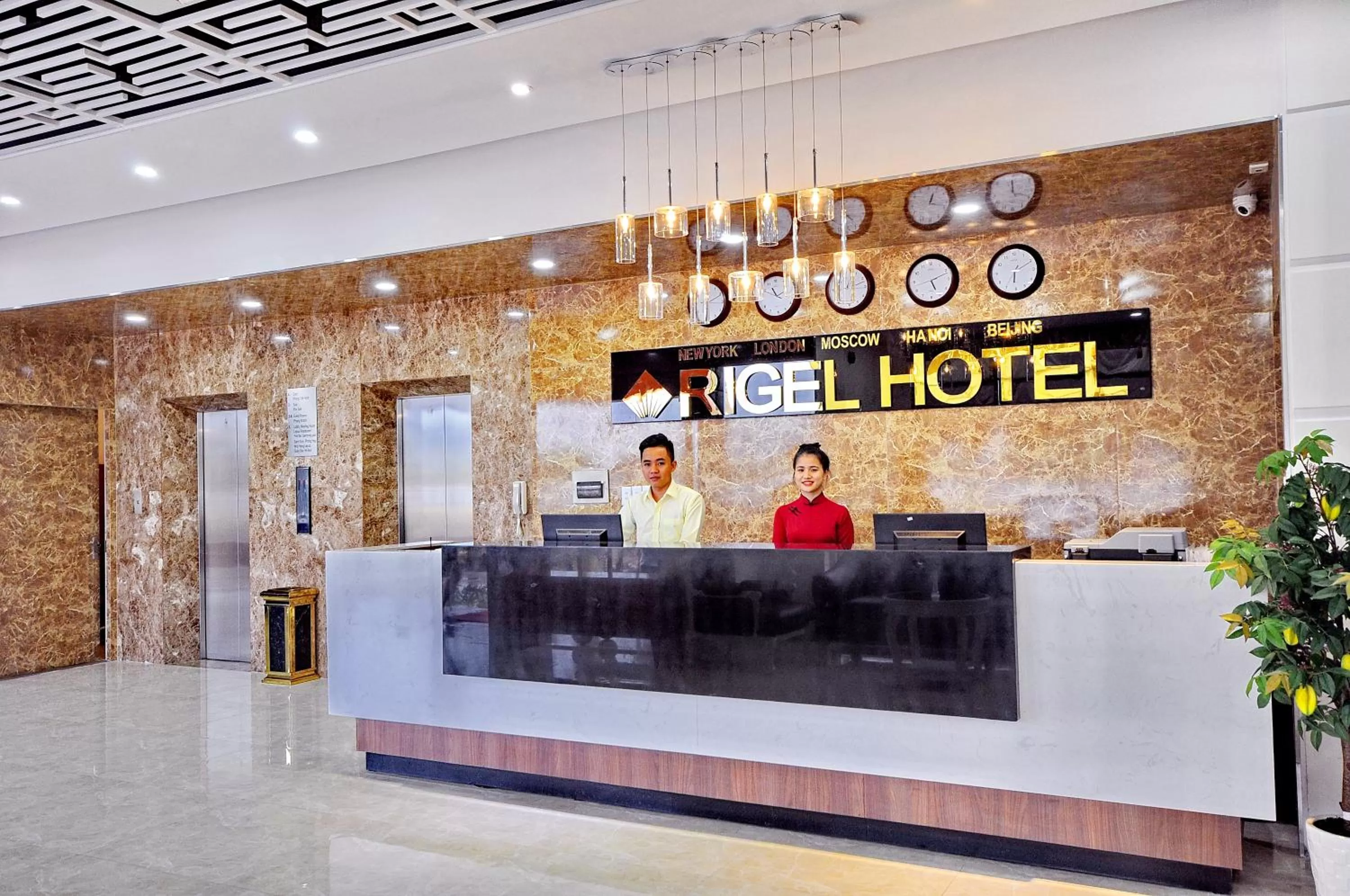 Property building in Rigel Hotel