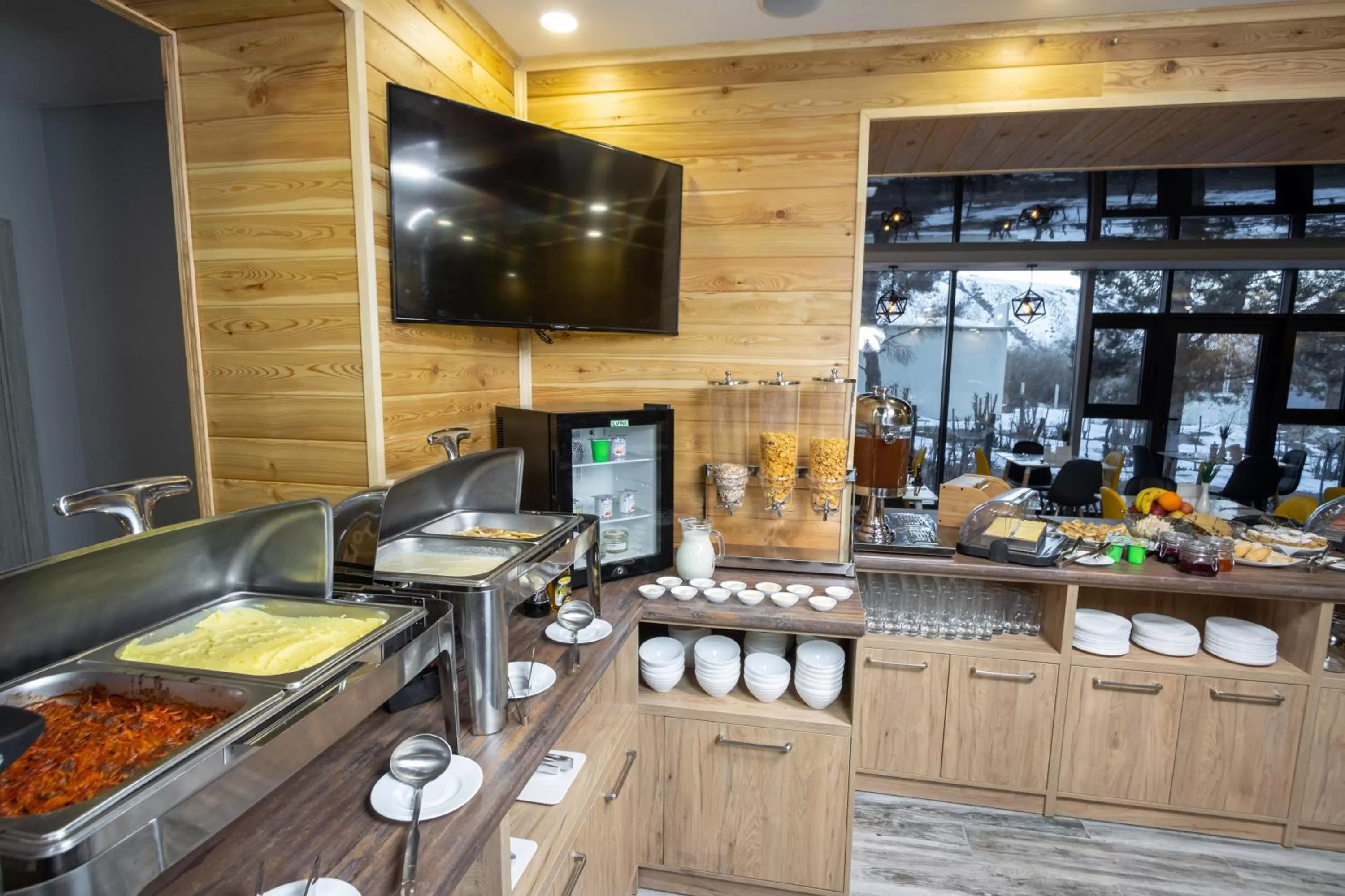 Food and drinks in My hotel Karakol