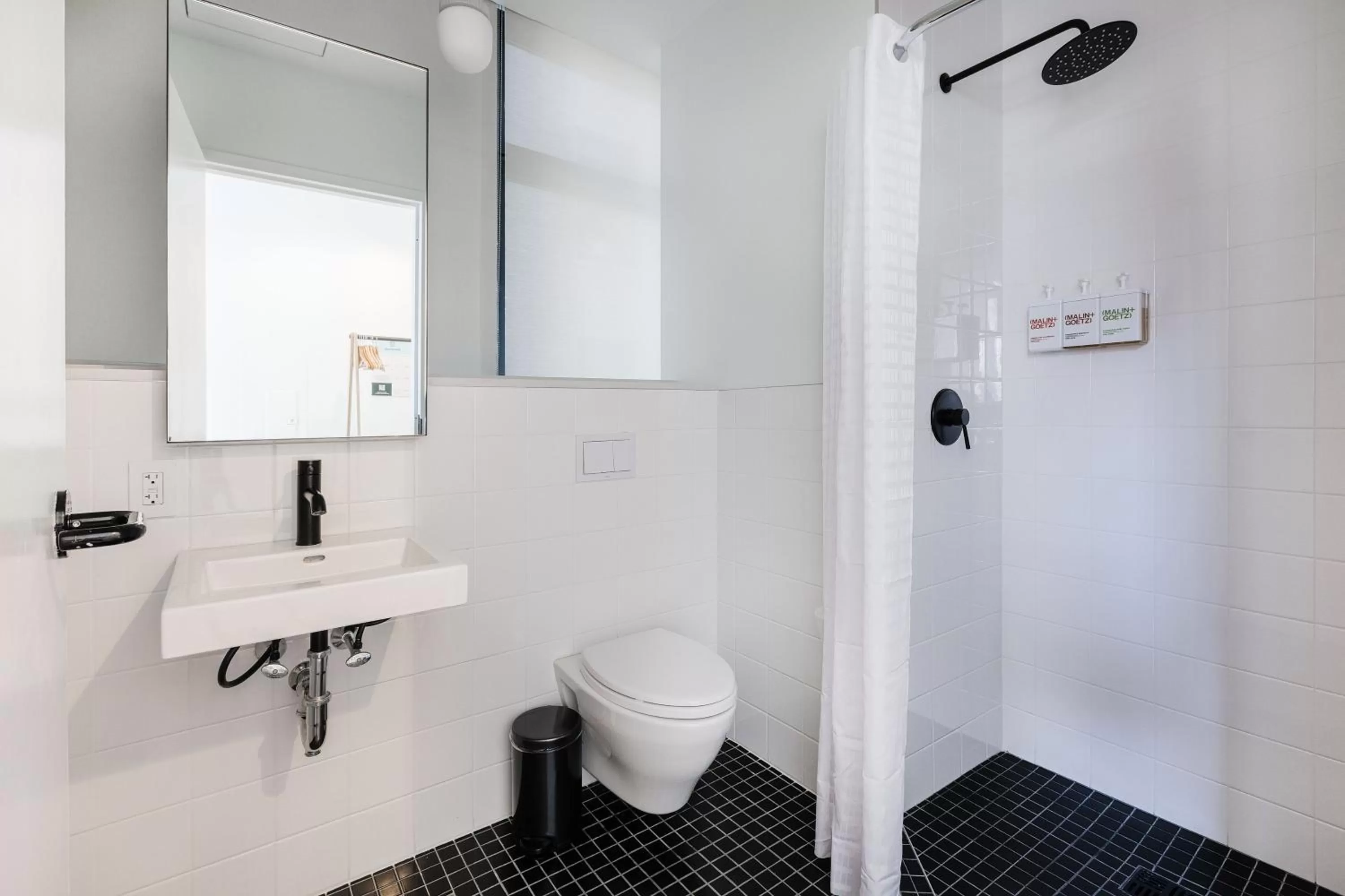 Bathroom in Placemakr Wall Street