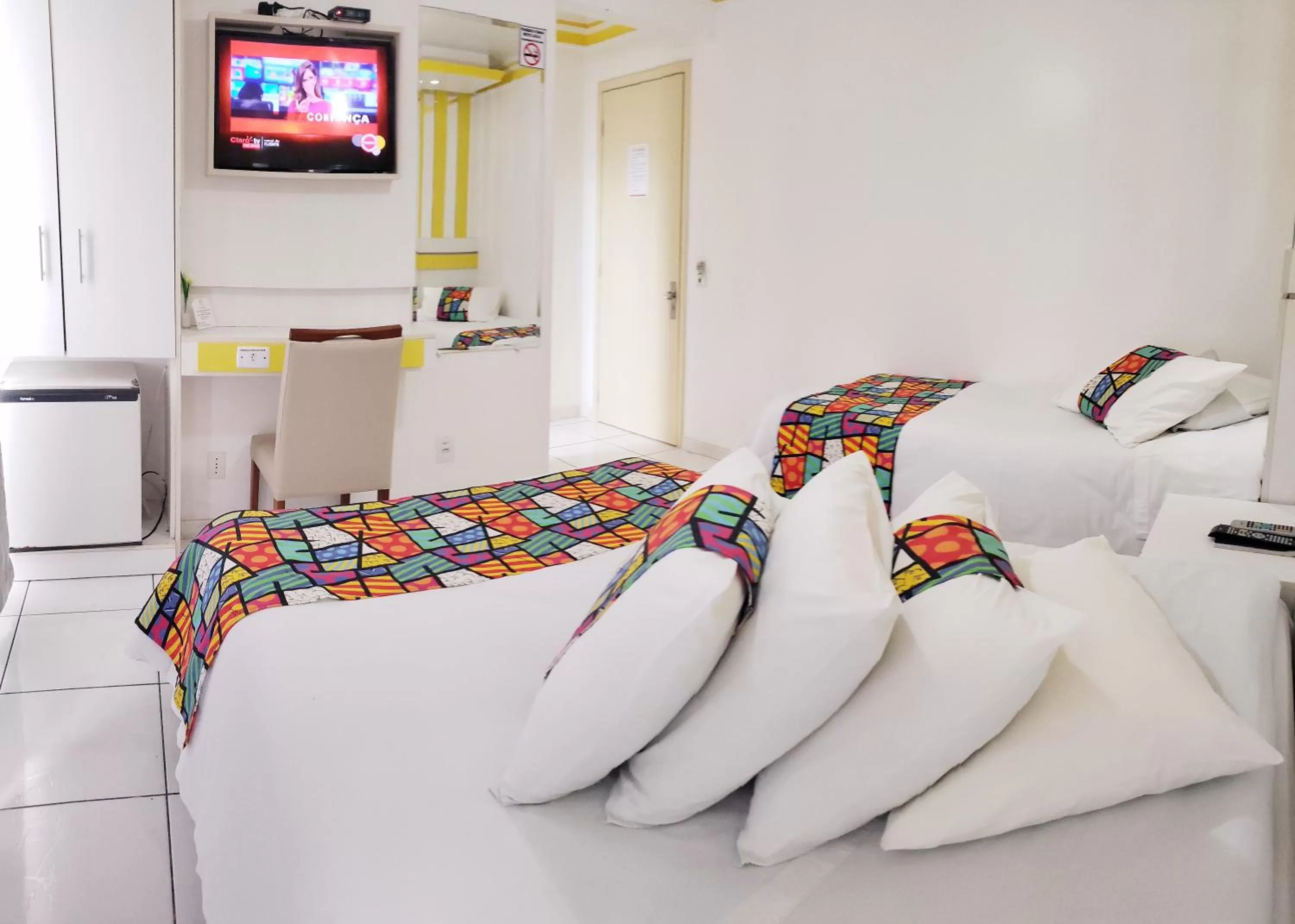 Photo of the whole room, Bed in Capão da Canoa - Hotel Rediadri