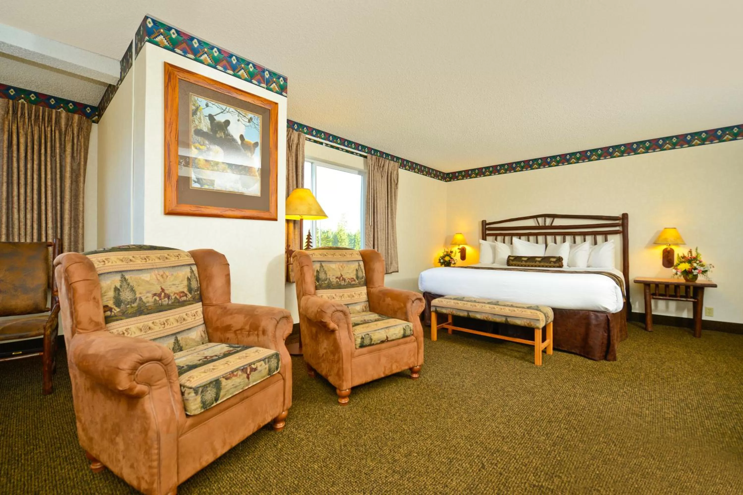 Bedroom, Bed in Kelly Inn West Yellowstone