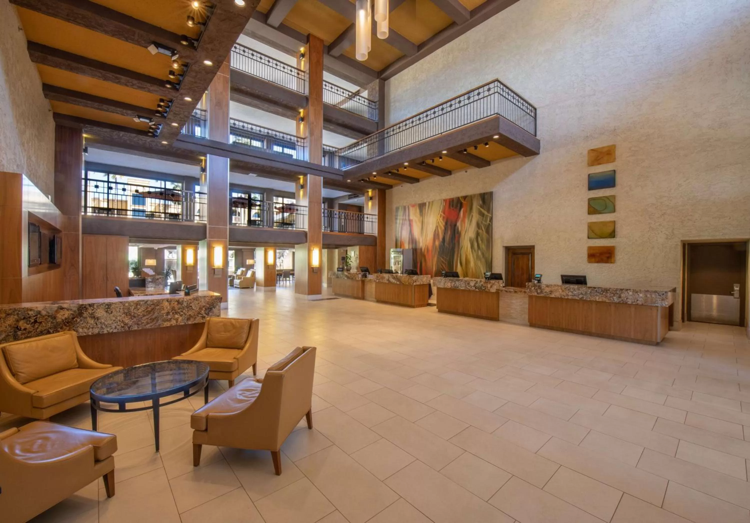 Lobby or reception in Hilton Phoenix Resort at the Peak