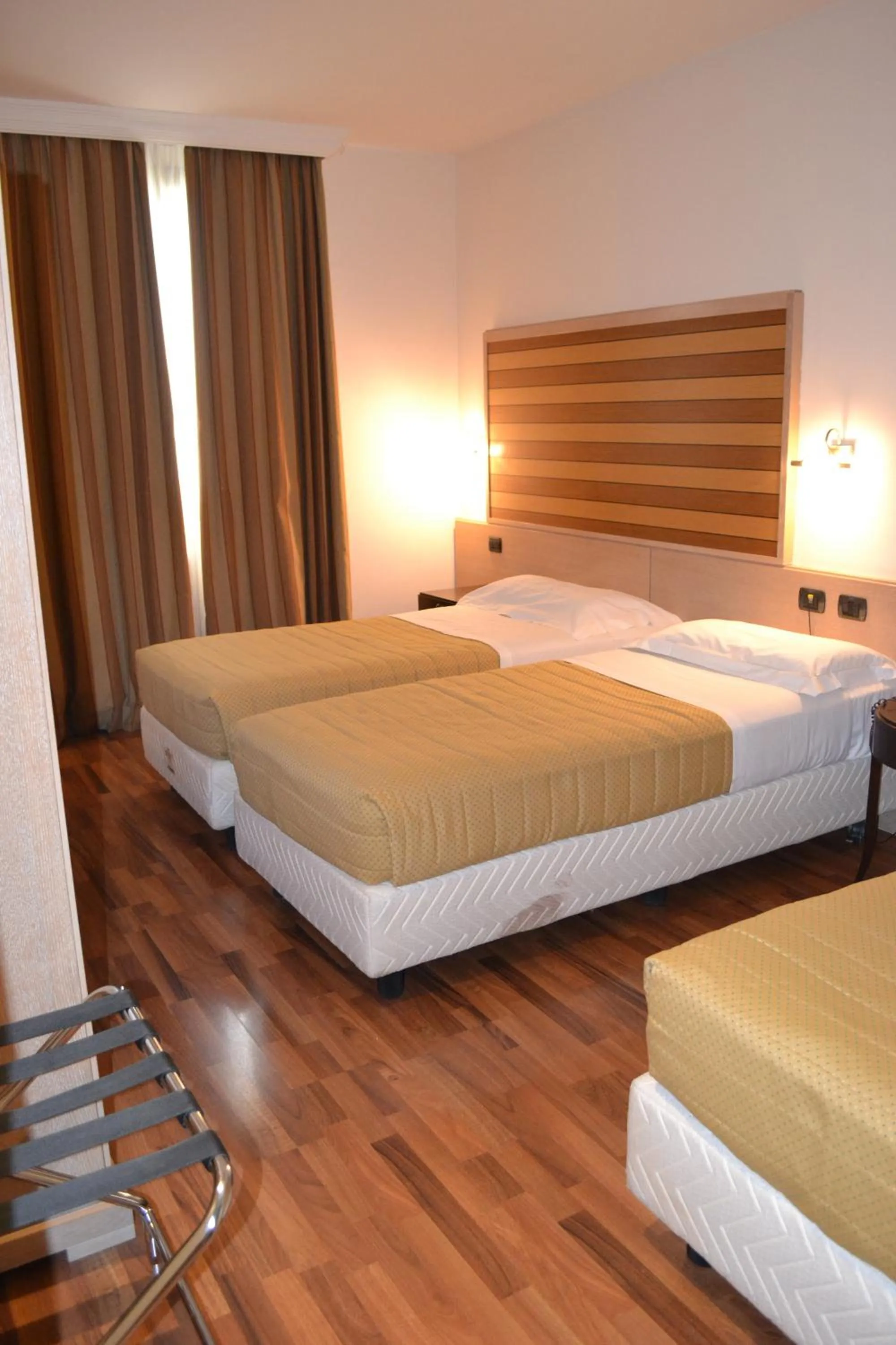 Bed in Tricolore Hotel