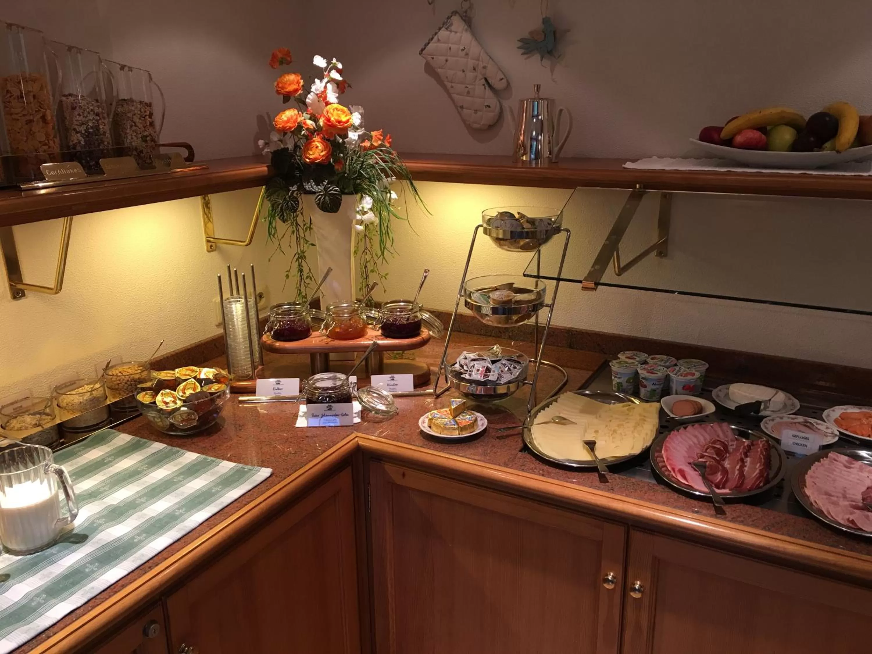 Buffet breakfast in Hotel Adler