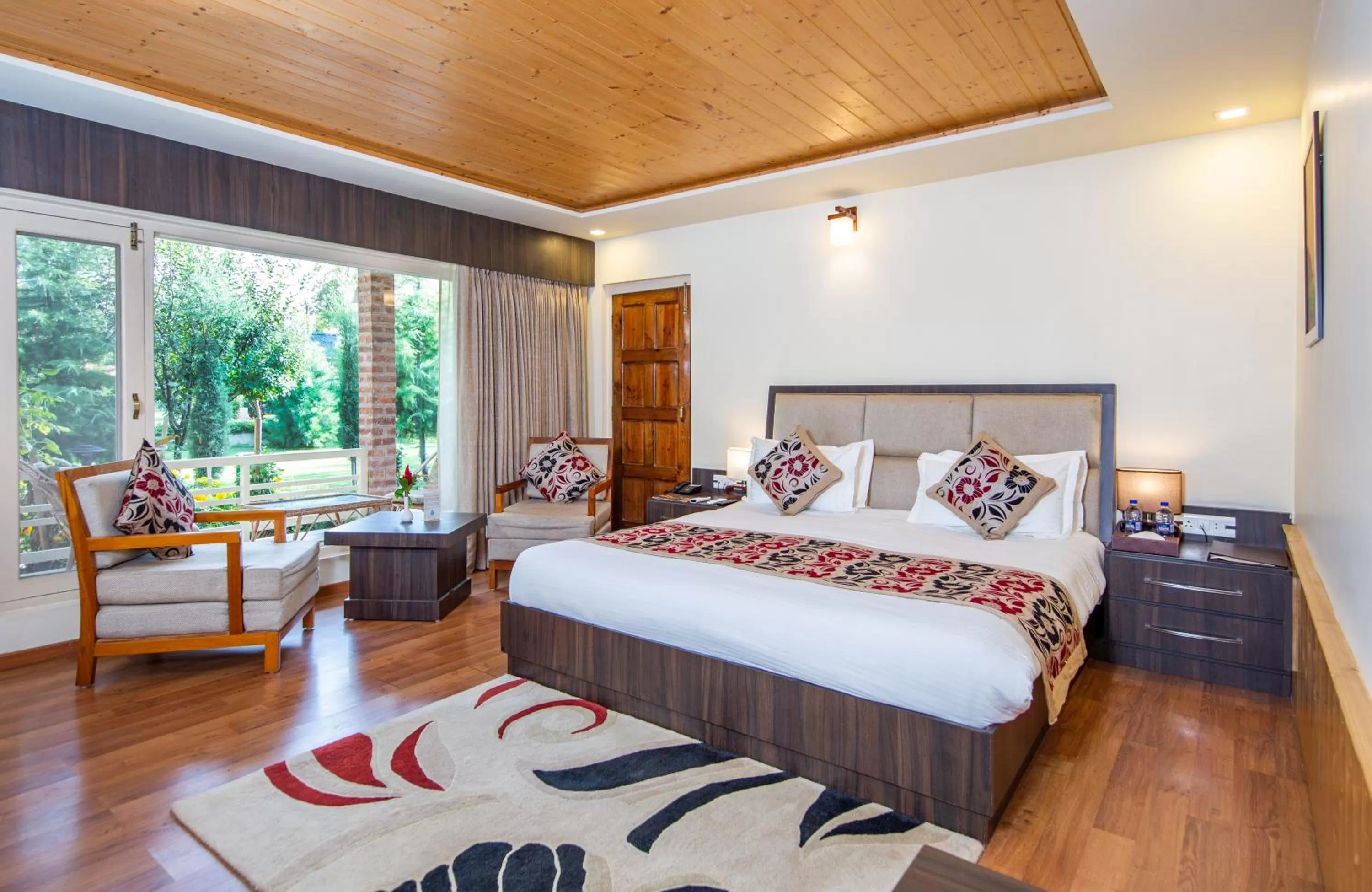 Bed in The Orchard Retreat & Spa
