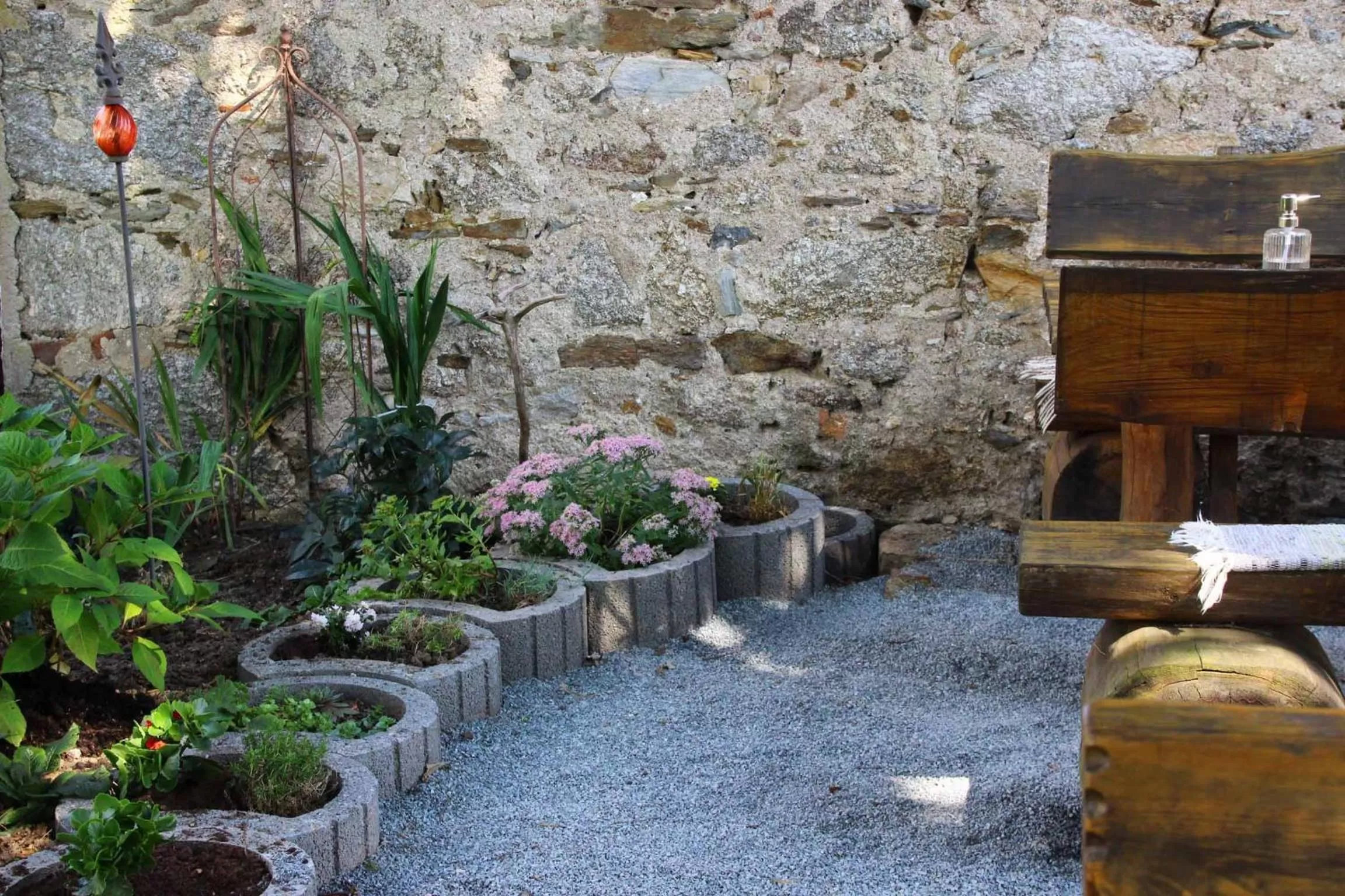 Garden in Hotel Gasthof Zum weissen Lamm