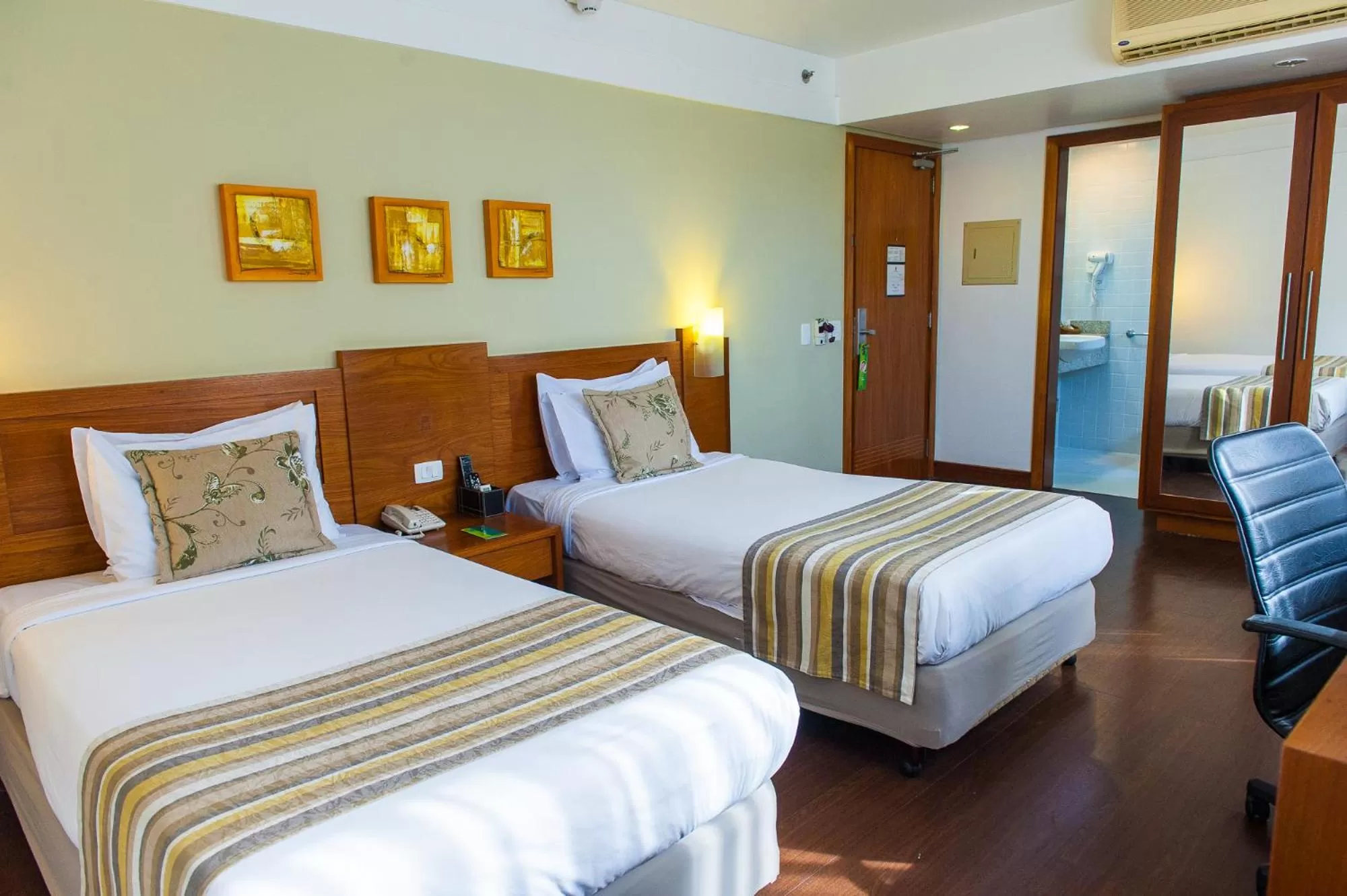 Bed in Slaviero Porto Alegre Moinhos