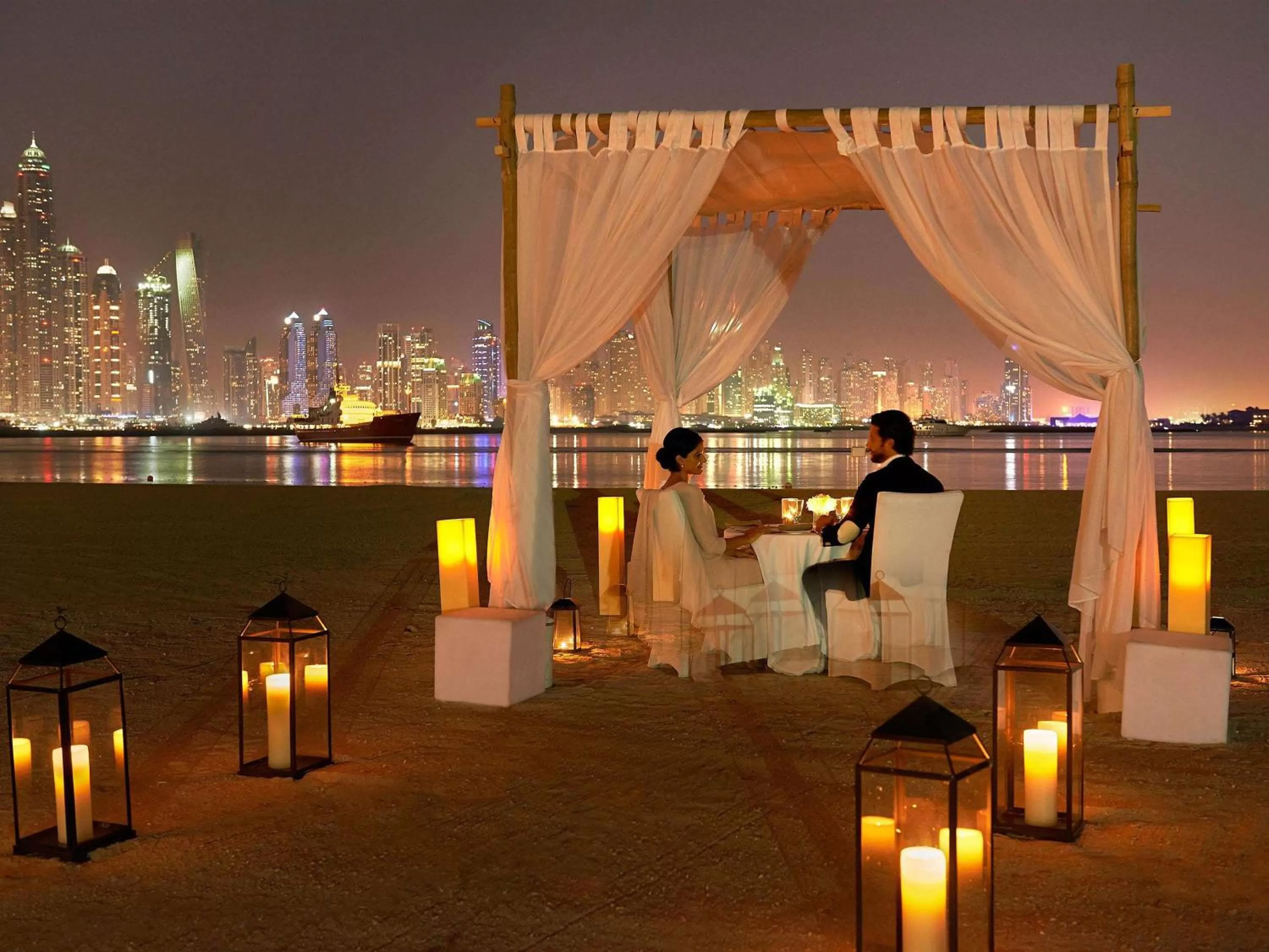 On site in Fairmont The Palm