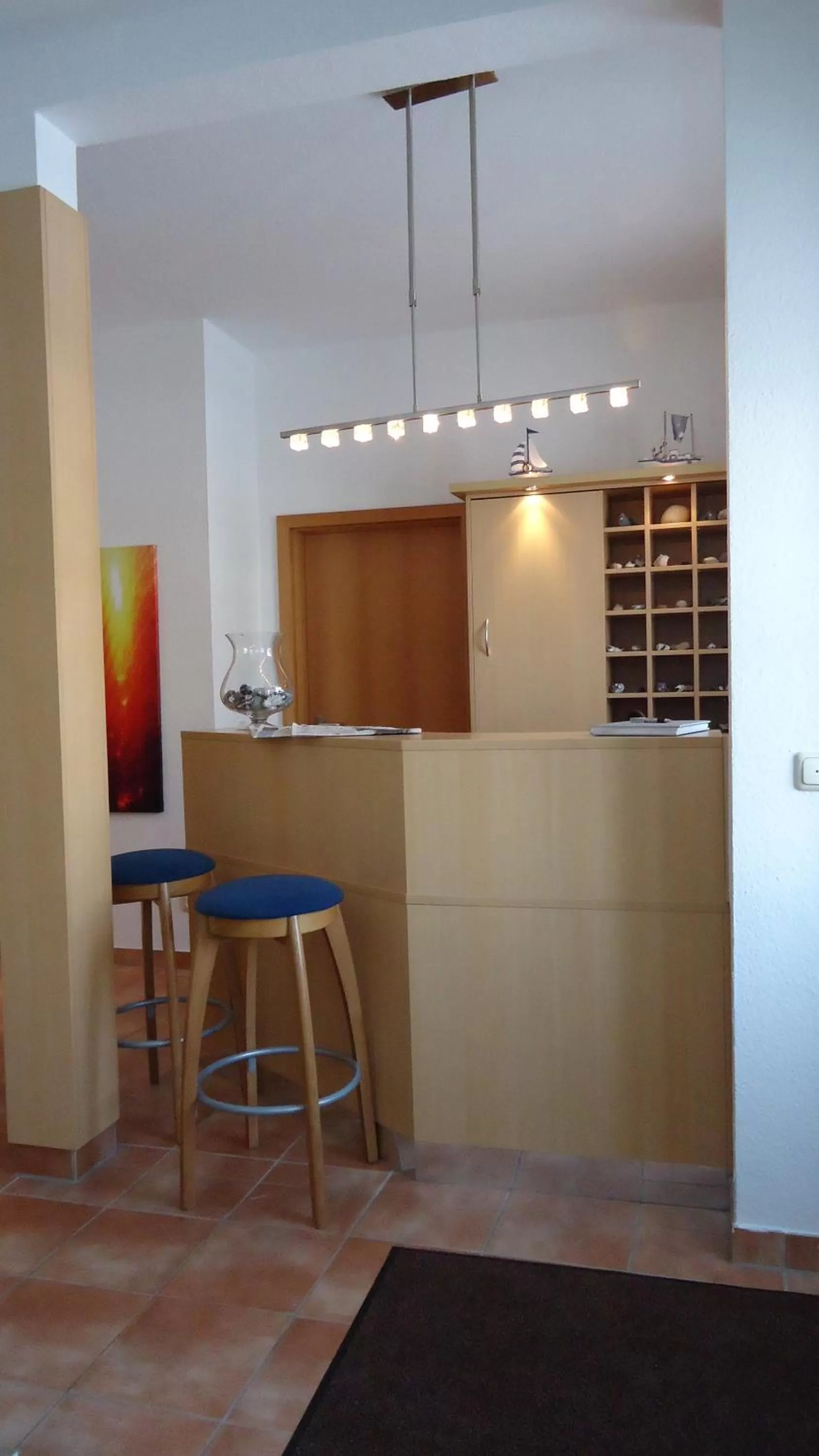 Lobby or reception in Hotel Garni Meeresgruß