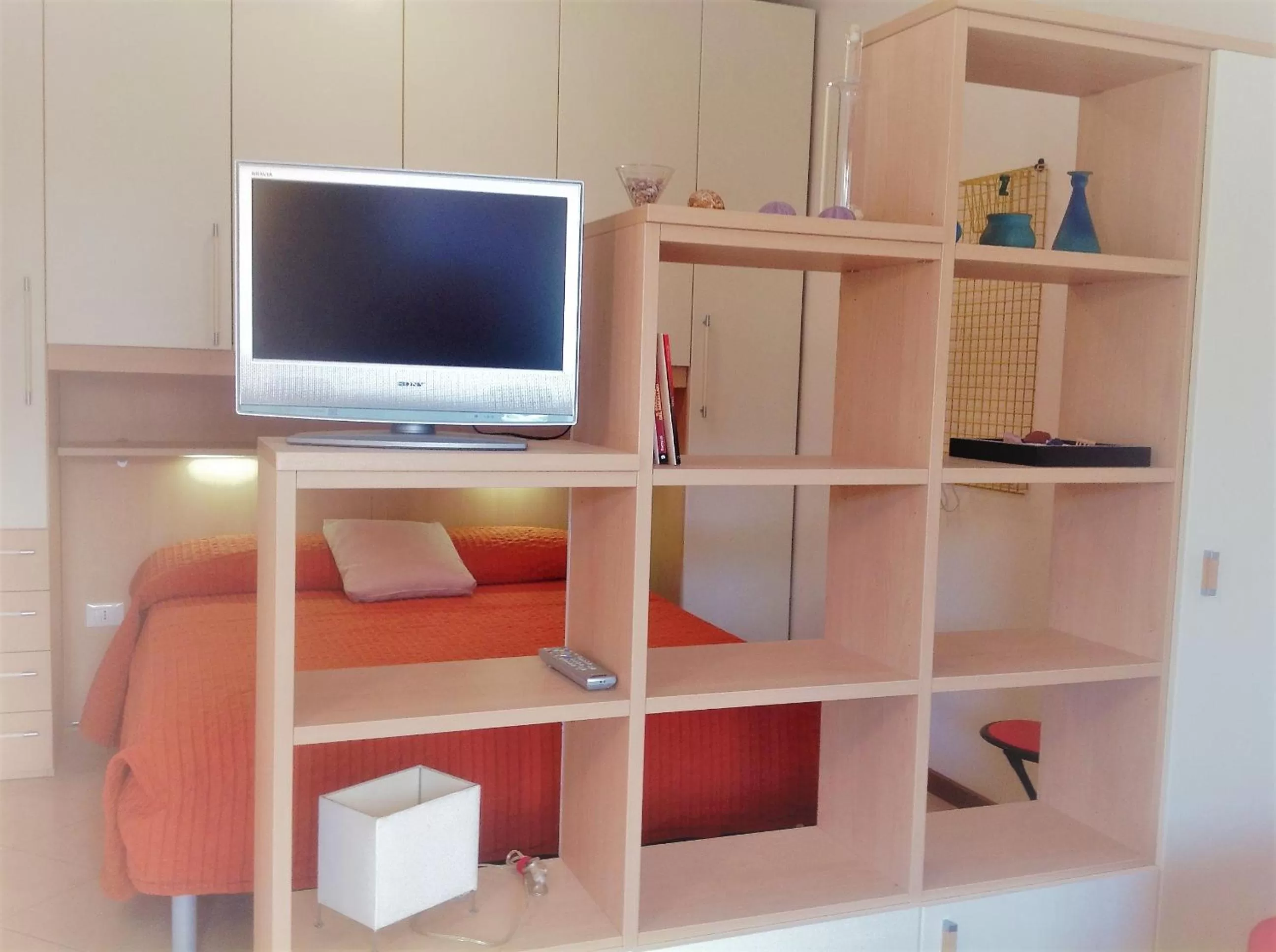 TV/Entertainment Center in Villaggio dei Fiori Apart- Hotel 3 Stars - Family Resort