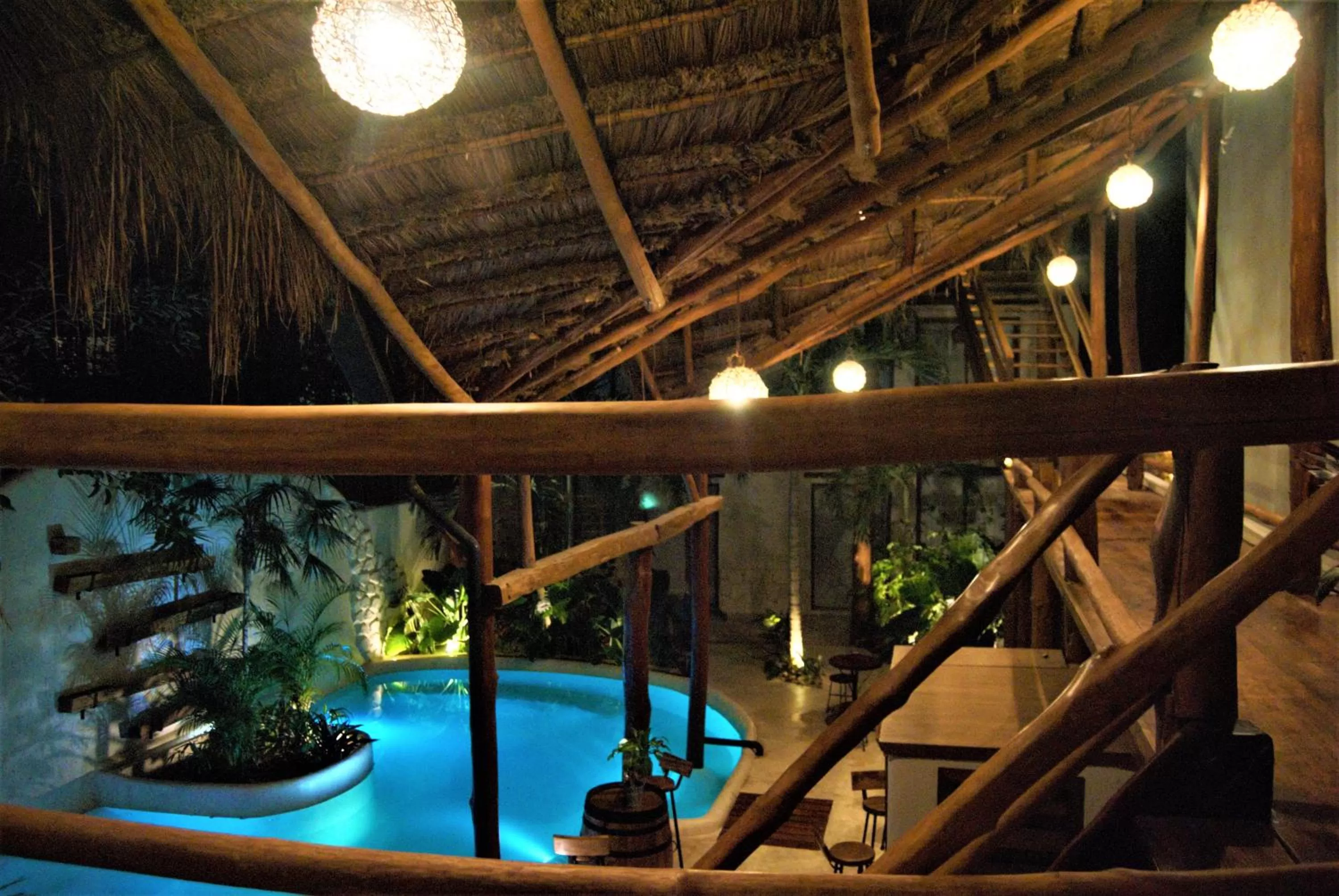 Pool view in Hotel Boutique TerraNova