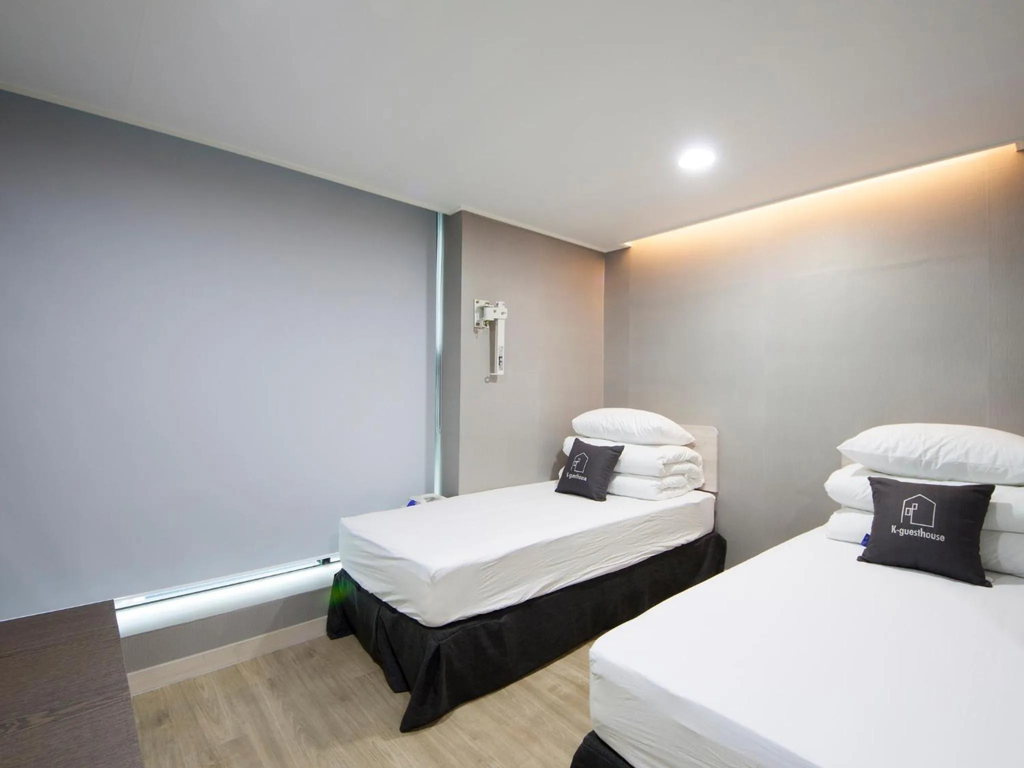 Bed in K-Grand Hostel Gangnam1