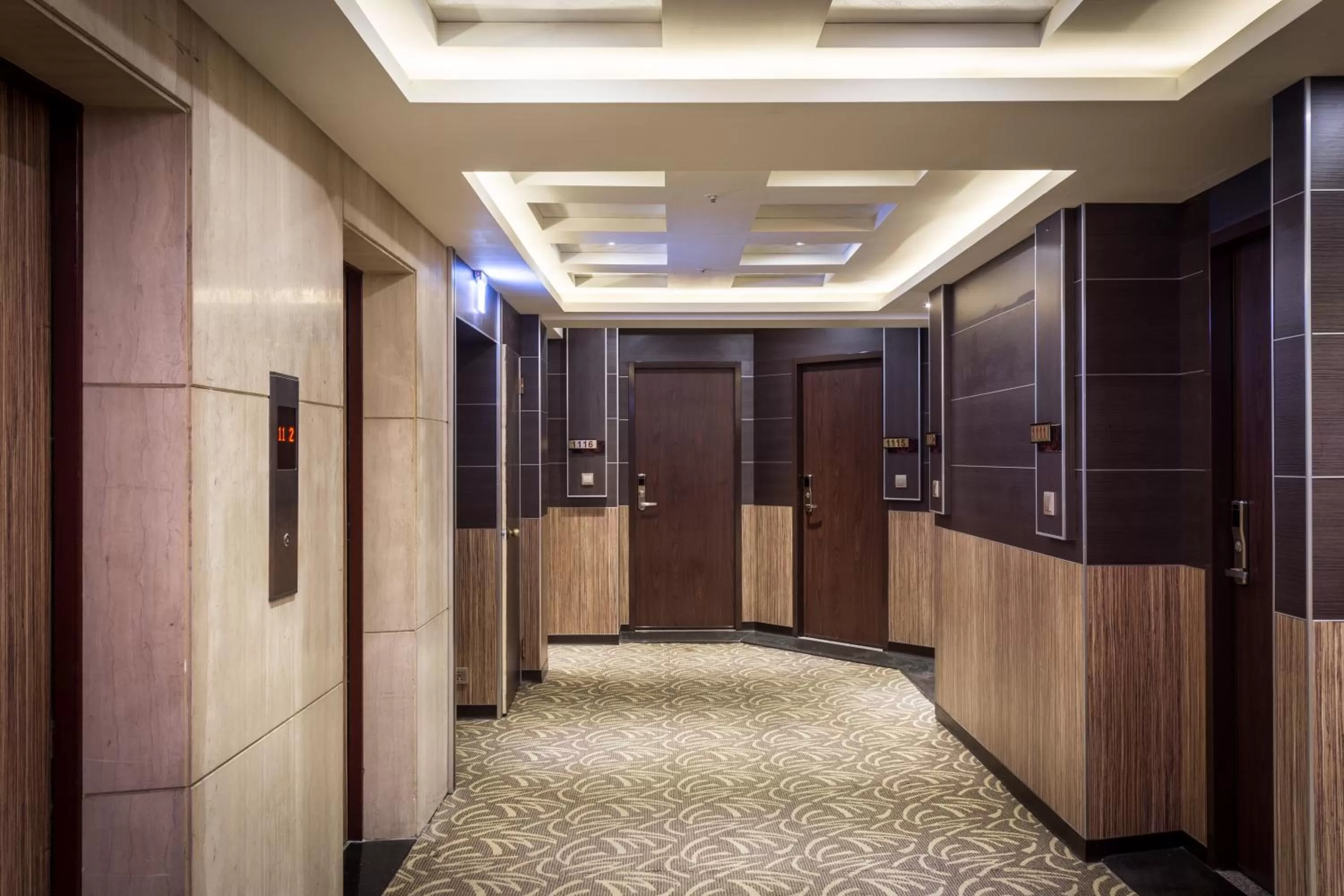 Decorative detail in Twinstar Hotel