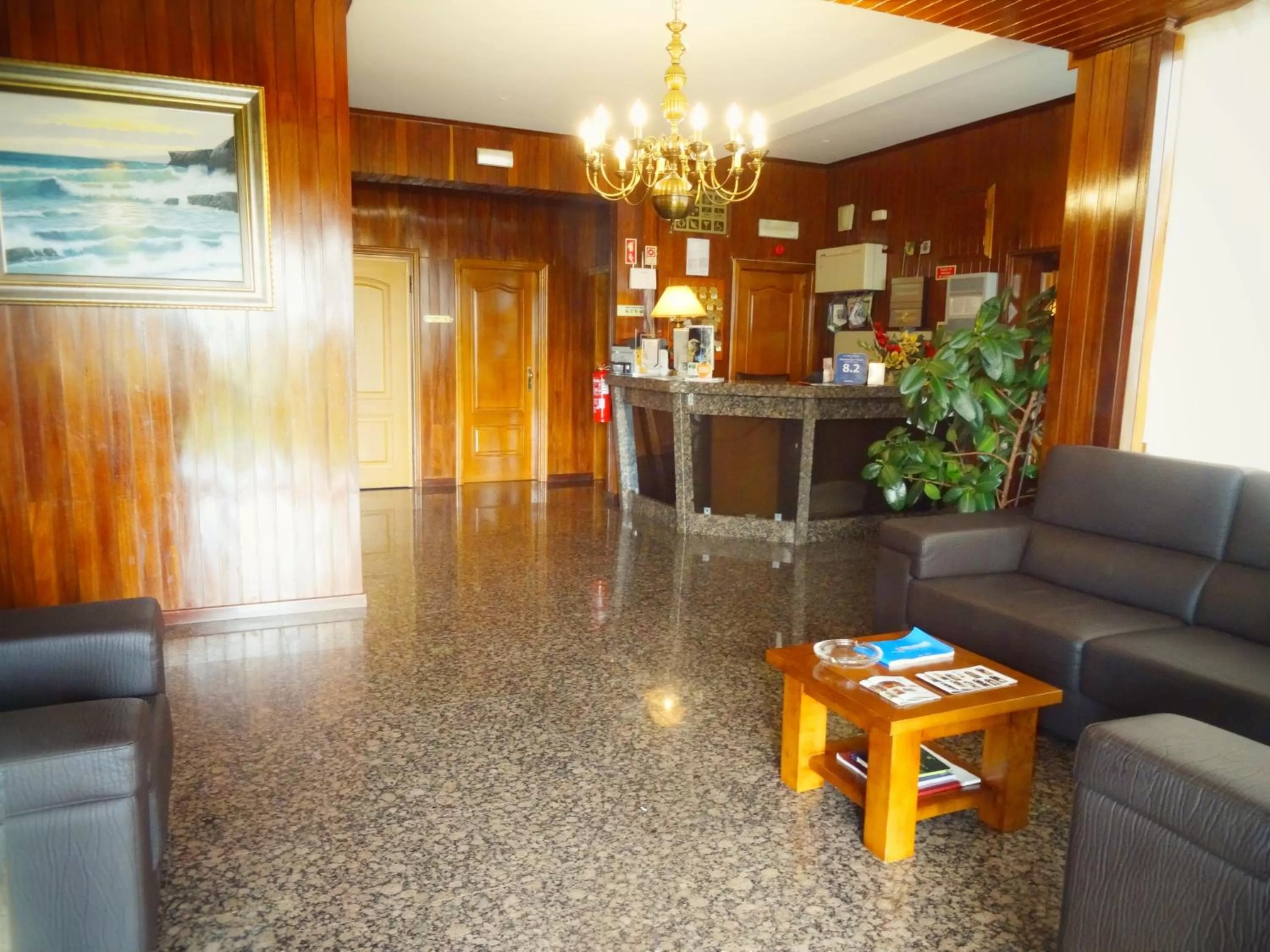Lobby or reception in Hotel Estalagem Turismo