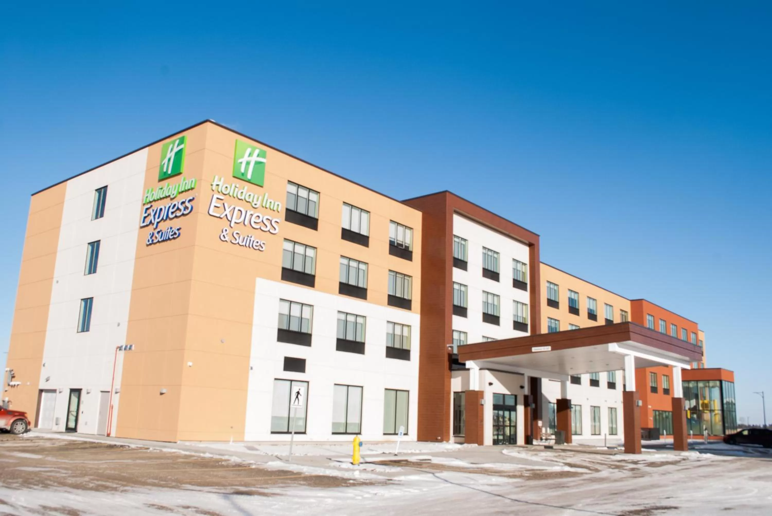 Property building in Holiday Inn Express & Suites Edmonton N - St Albert by IHG