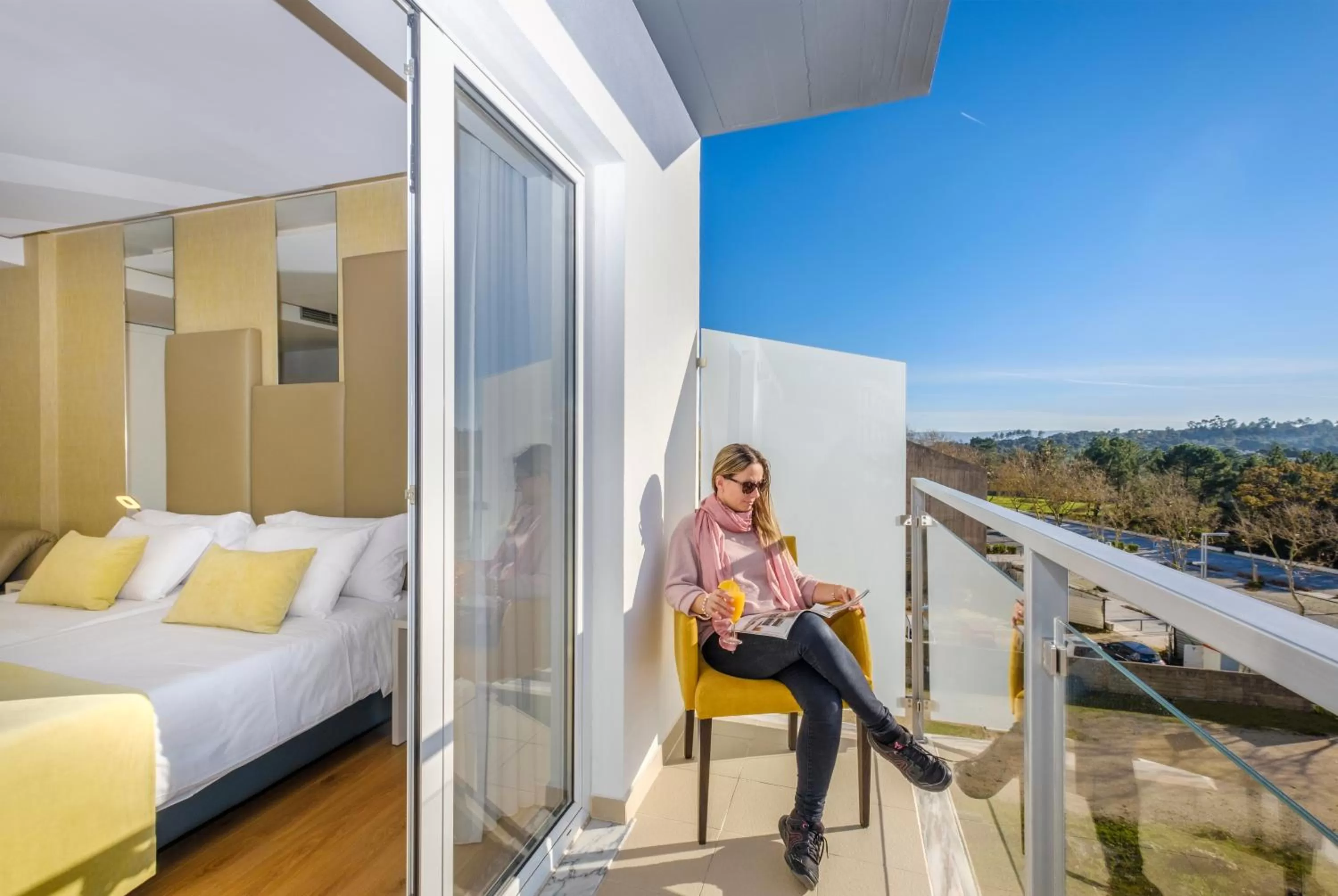 Decorative detail, Bed in Hotel Rosa Mística by Umbral