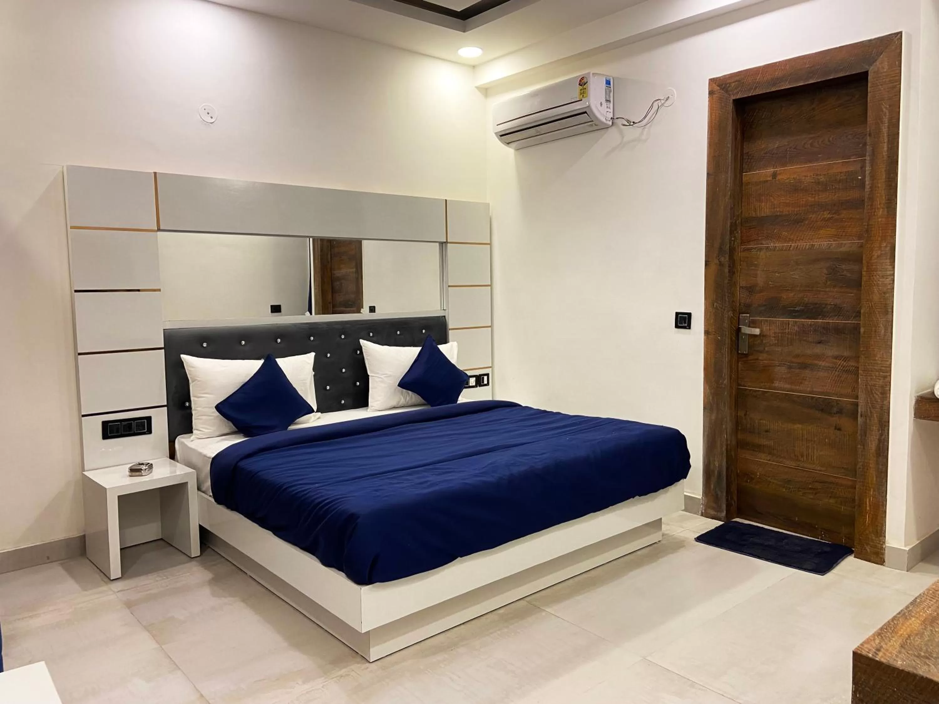 Bedroom, Bed in The Metro Stay By F9 Hotels-Near Sector 18 Metro Station Noida