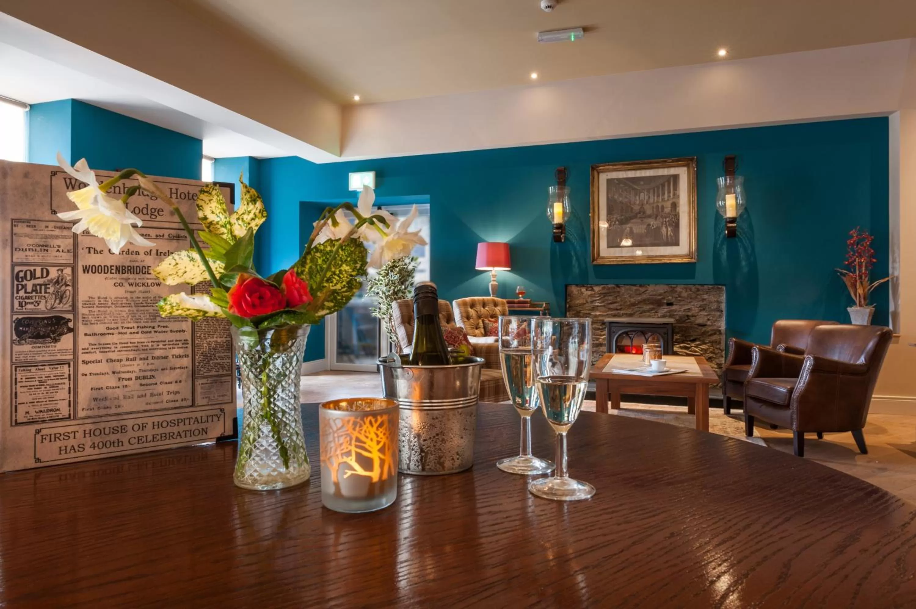 Restaurant/places to eat in Woodenbridge Hotel